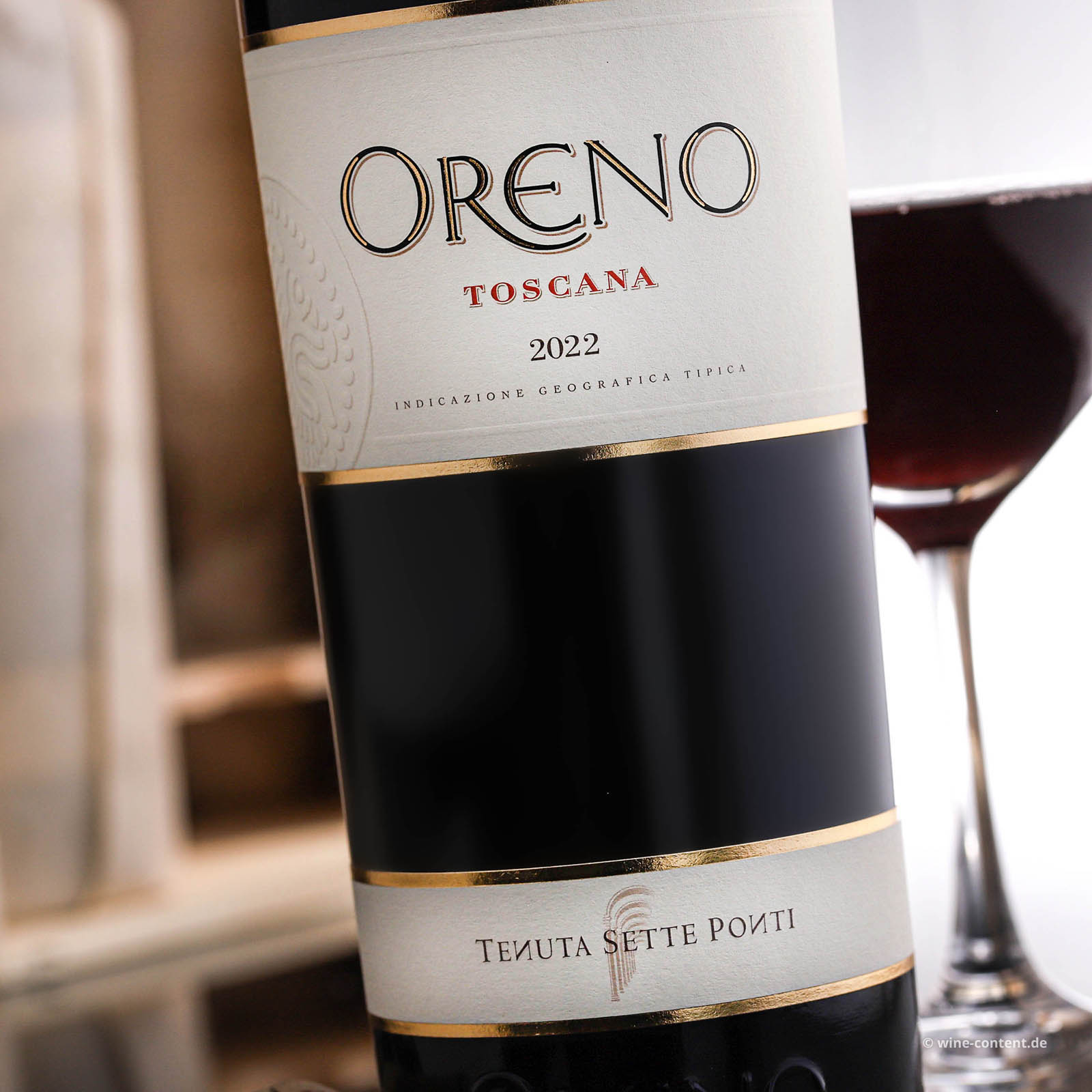 6er-Holzkiste Oreno 2022 Bio