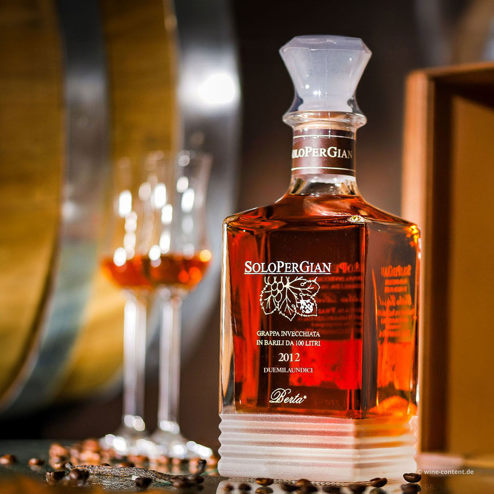 Grappa SoloPerGian 2012 - Fass 76