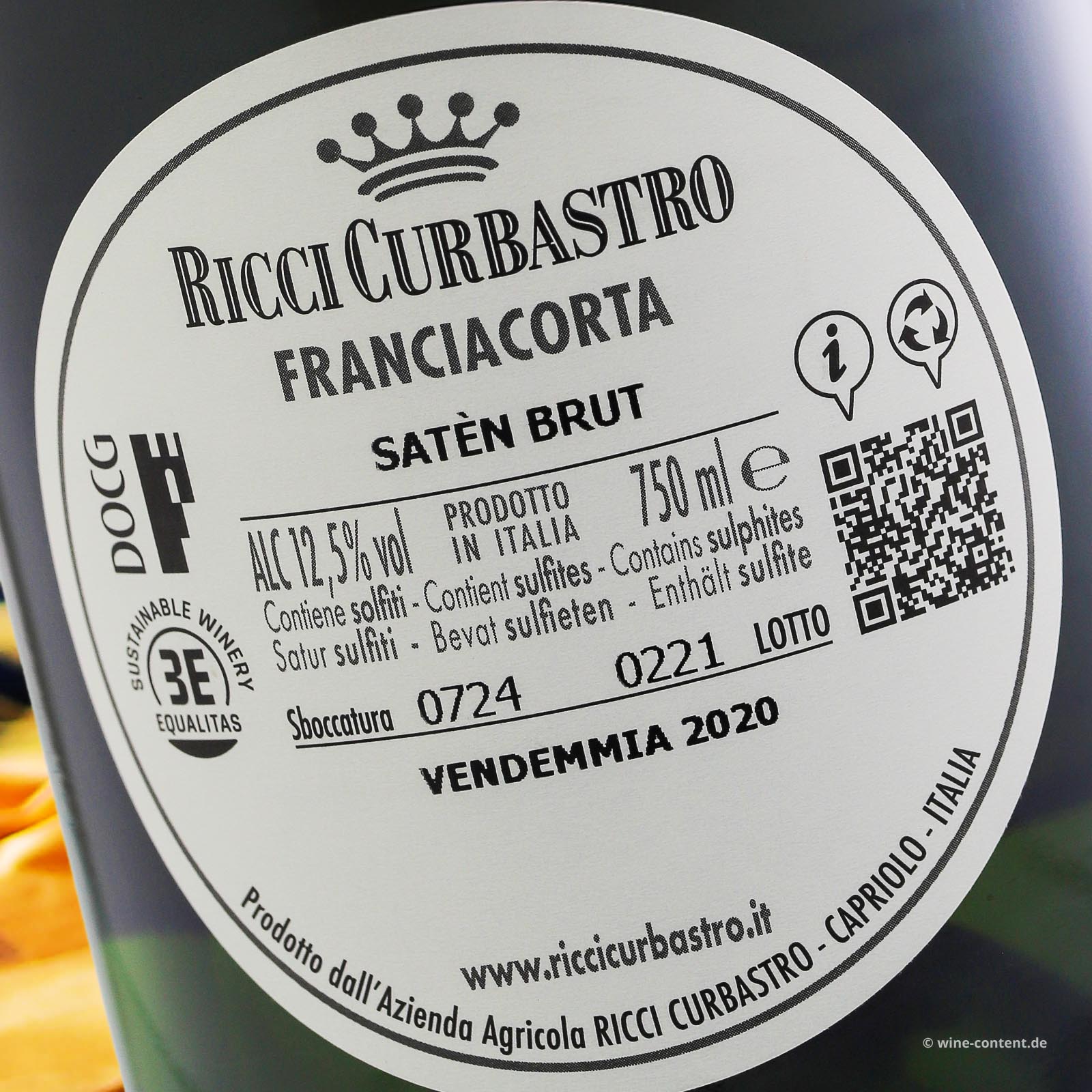 Franciacorta Satèn 2020 Brut