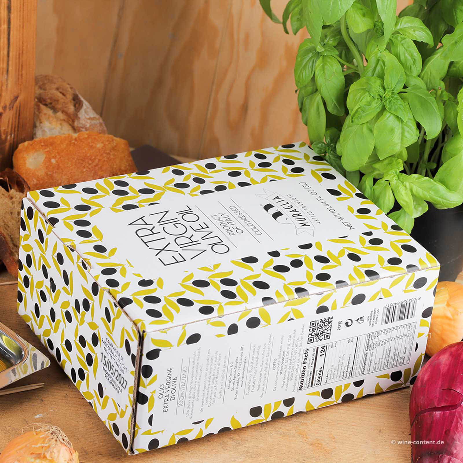 Vorbestellung: 3 L Olivenöl Extra Vergine 2025 Fruttato Medio Bag in Box