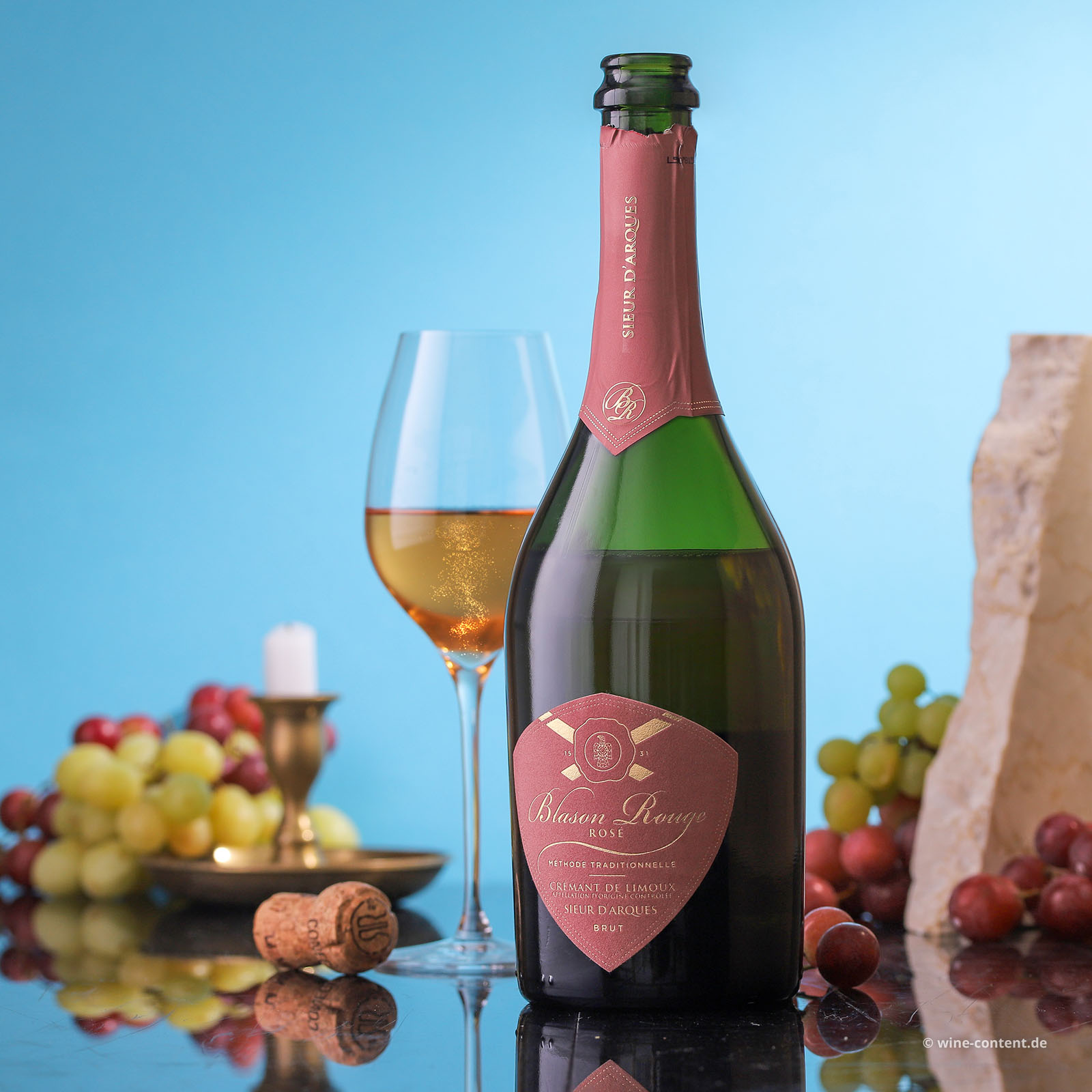 Crémant de Limoux Blason Rouge Rosé Brut