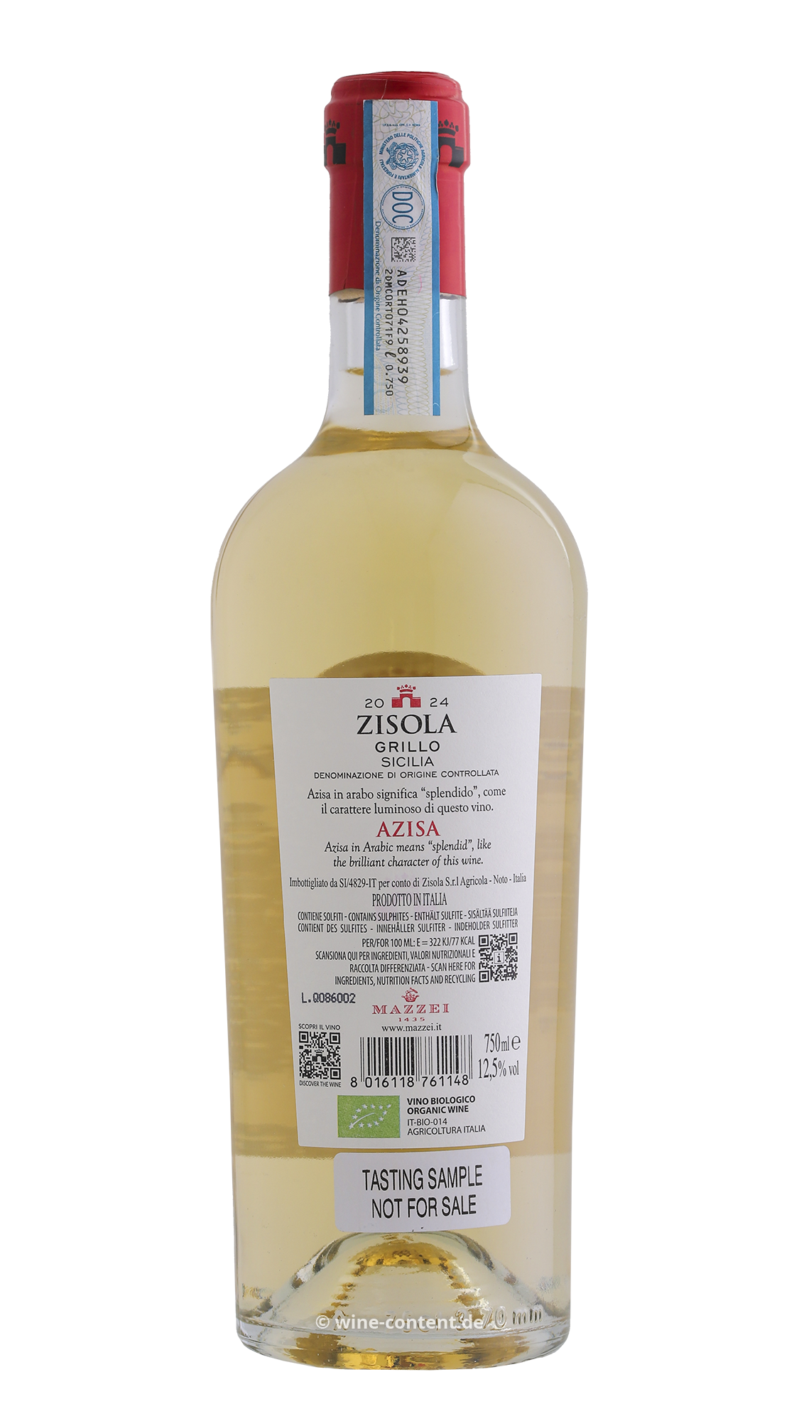 Grillo Sicilia 2024 Azisa Bio