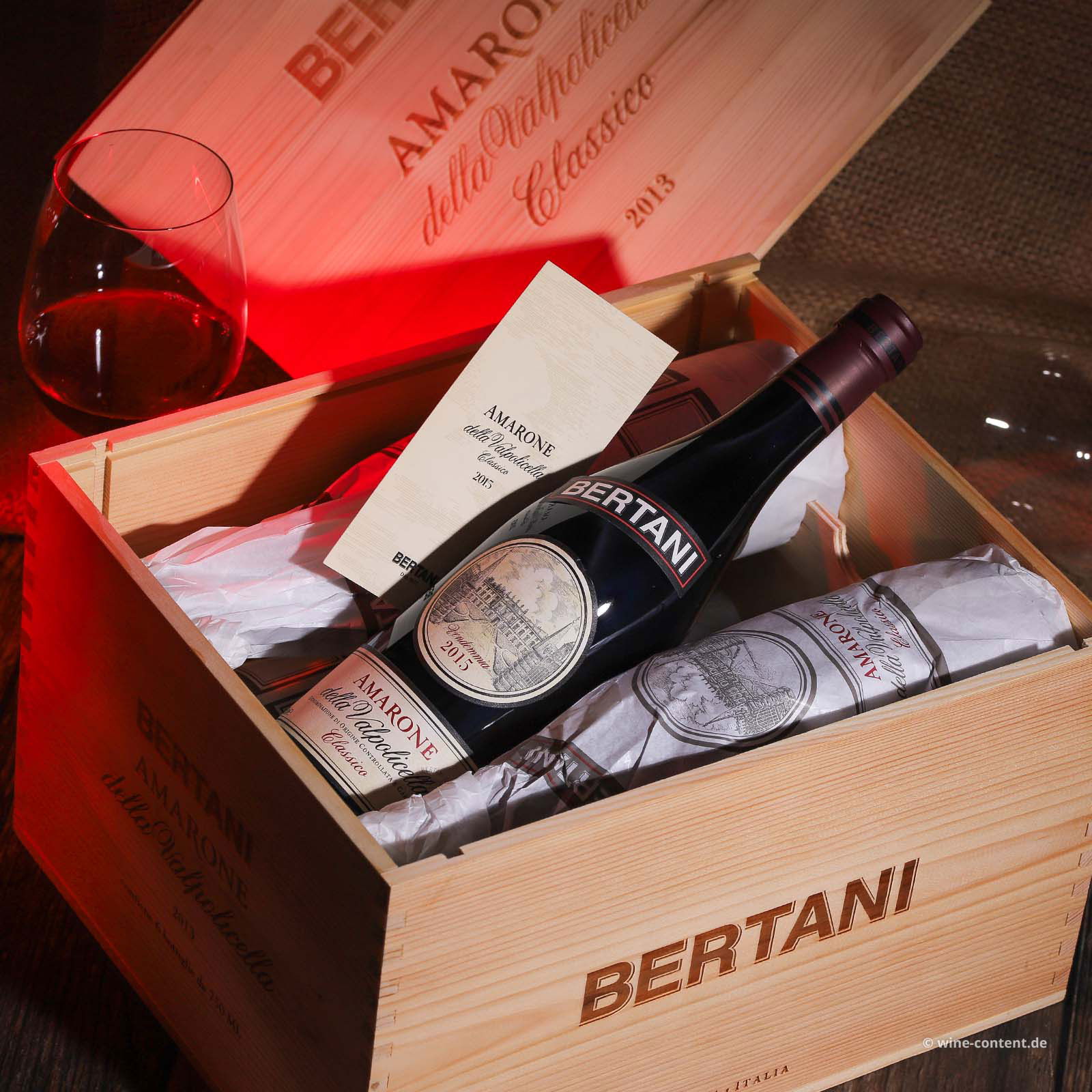 6er-Holzkiste Amarone Classico 2015