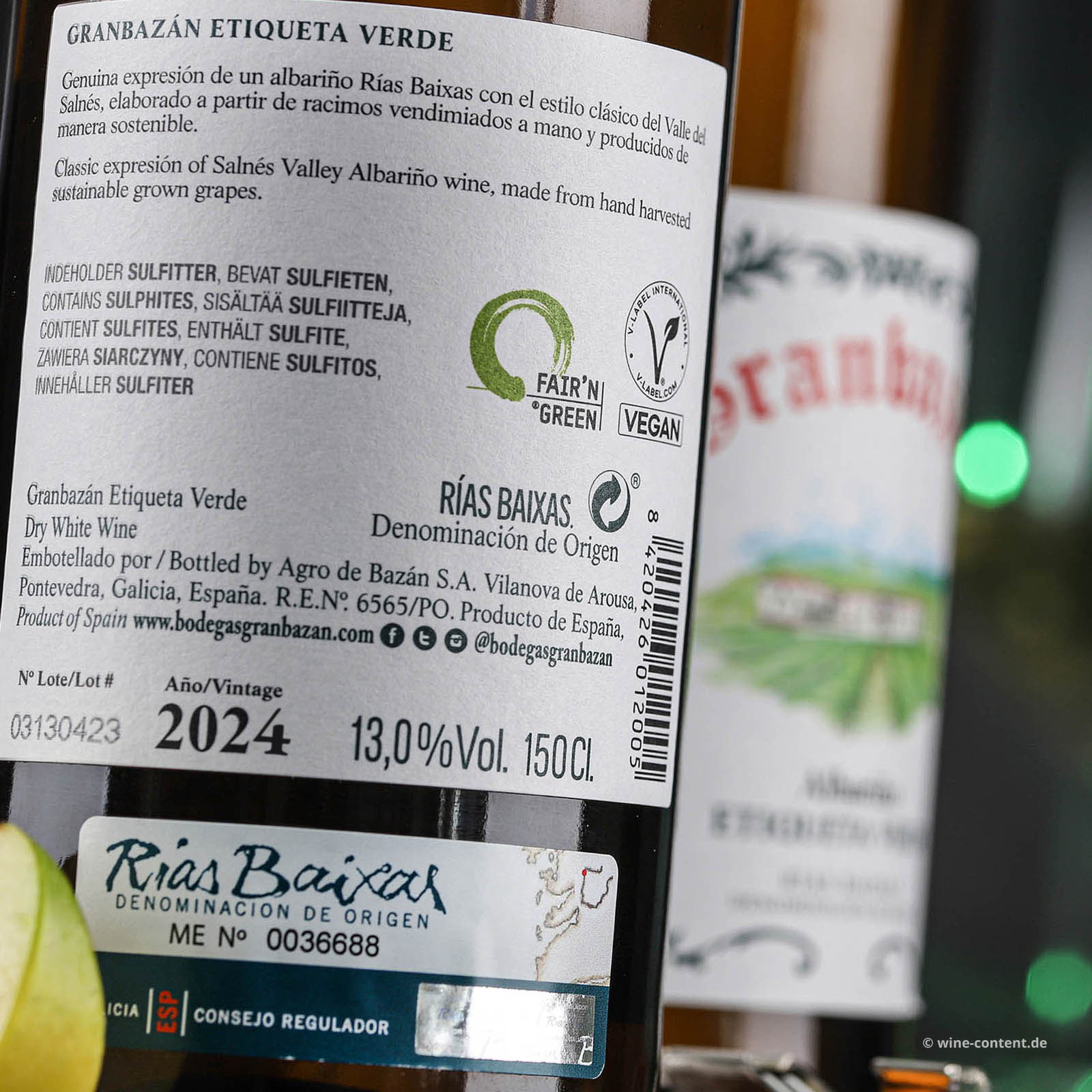 3er-Paket Albariño 2024 Etiqueta Verde Magnum