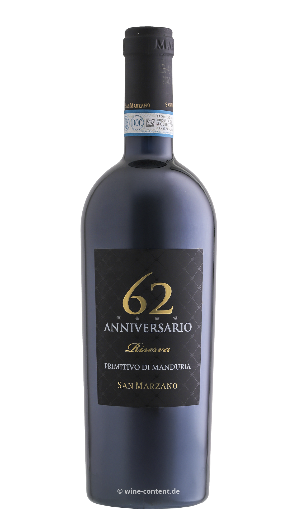 Primitivo di Manduria Riserva 2019 Anniversario 62