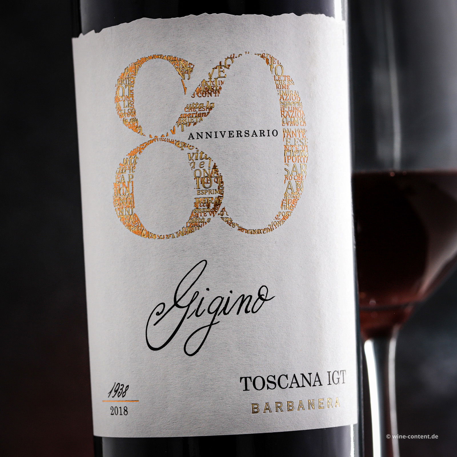 Gigino Rosso 2021 Anniversario 80