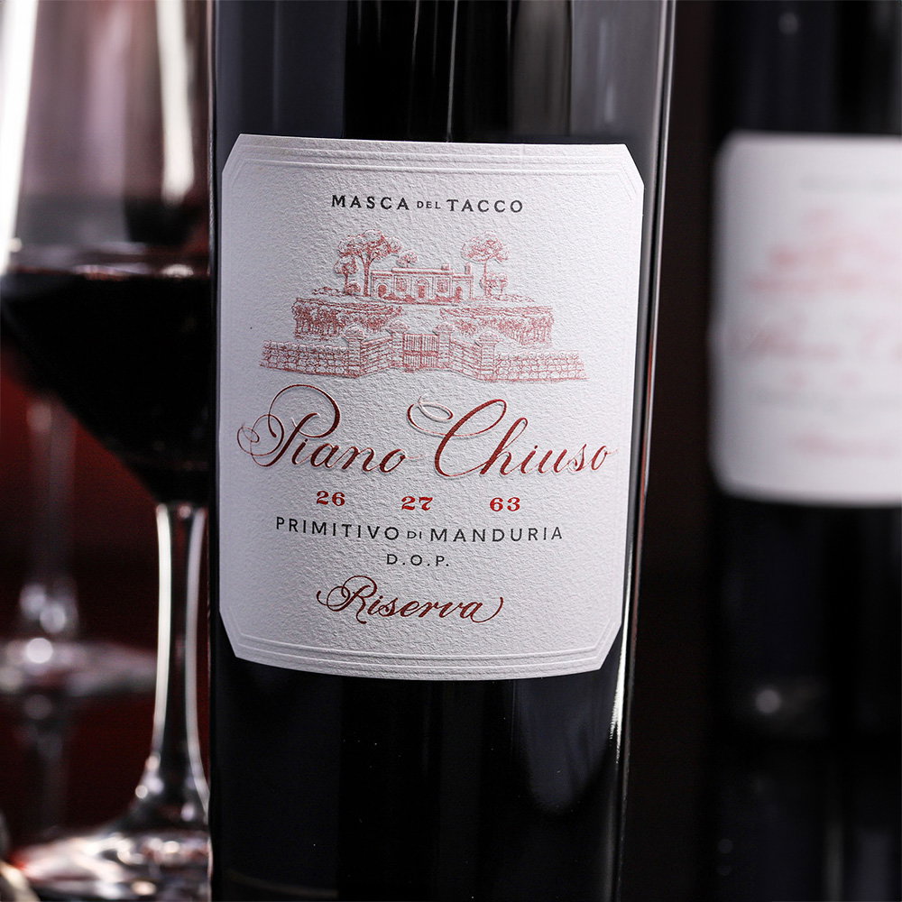 Primitivo di Manduria Riserva 2023 Piano Chiuso