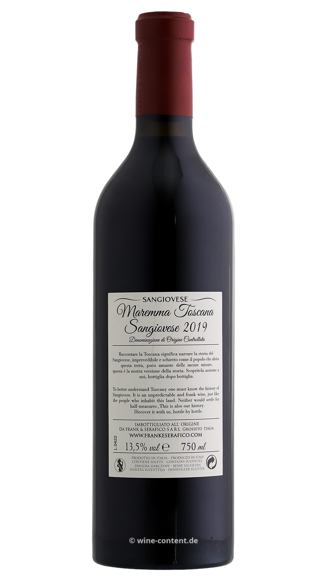 Sangiovese Maremma Toscana 2019