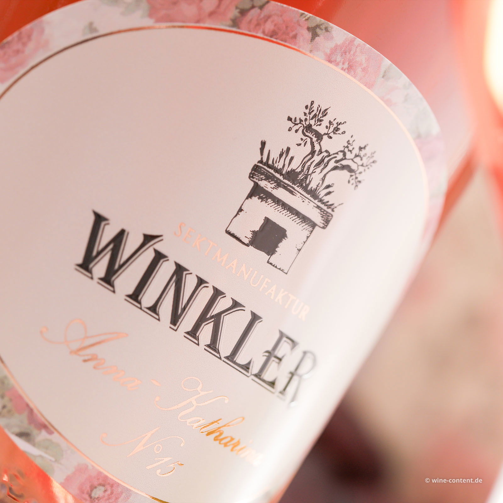 Spumante Rosé Anna-Katharina N°15 Extra Brut in Holzkiste