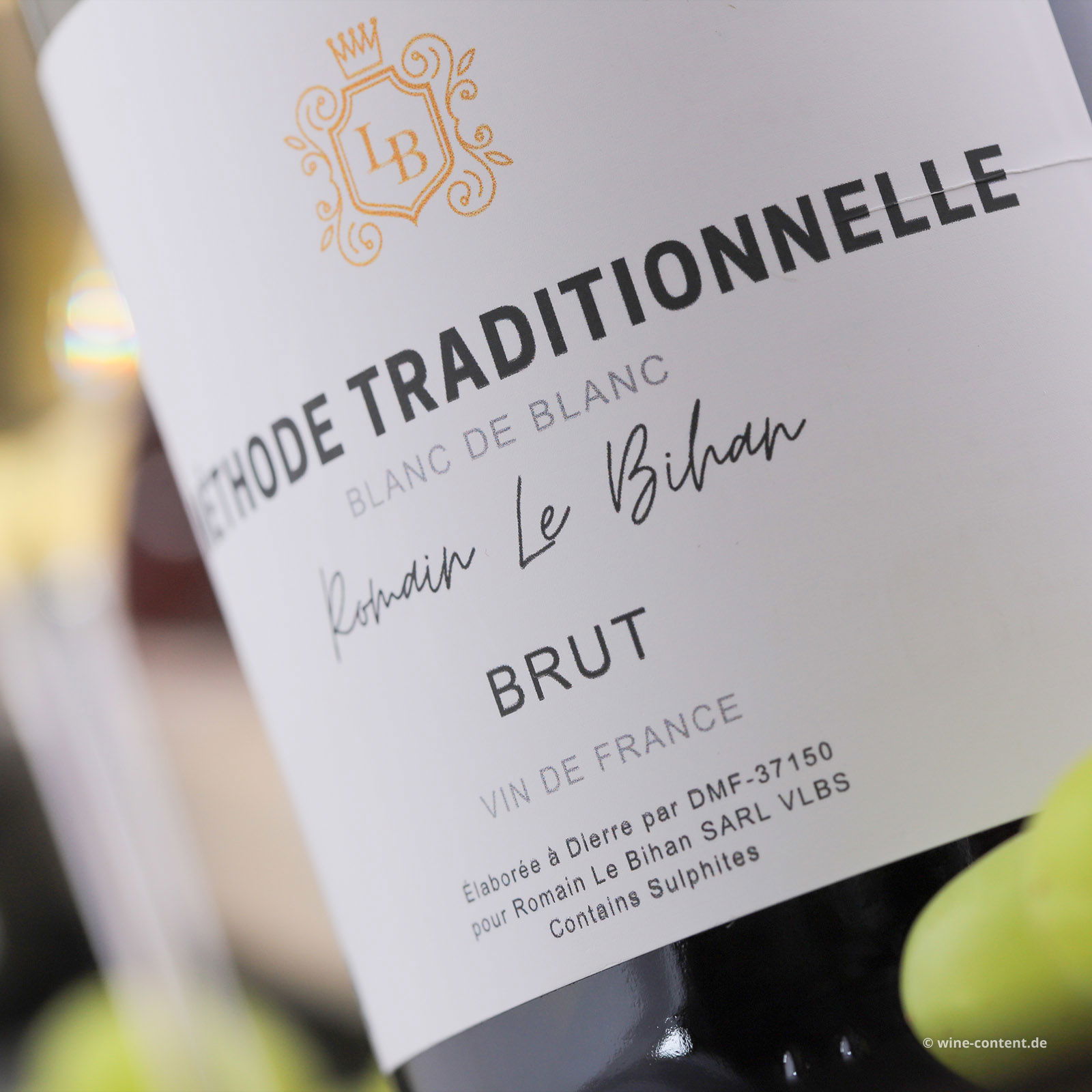 Methode Traditionnelle Blanc de Blanc Brut