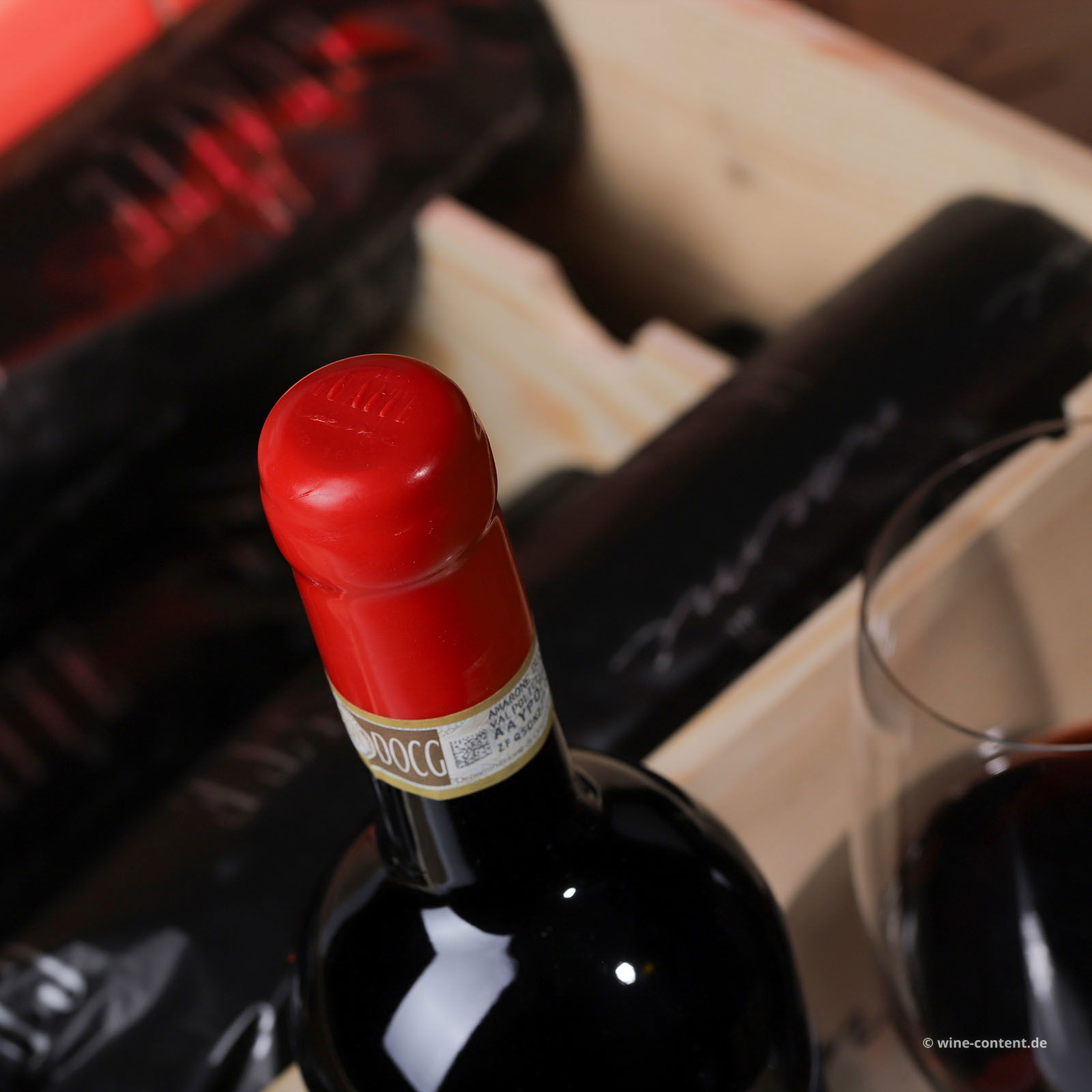 6er-Holzkiste Amarone 2012