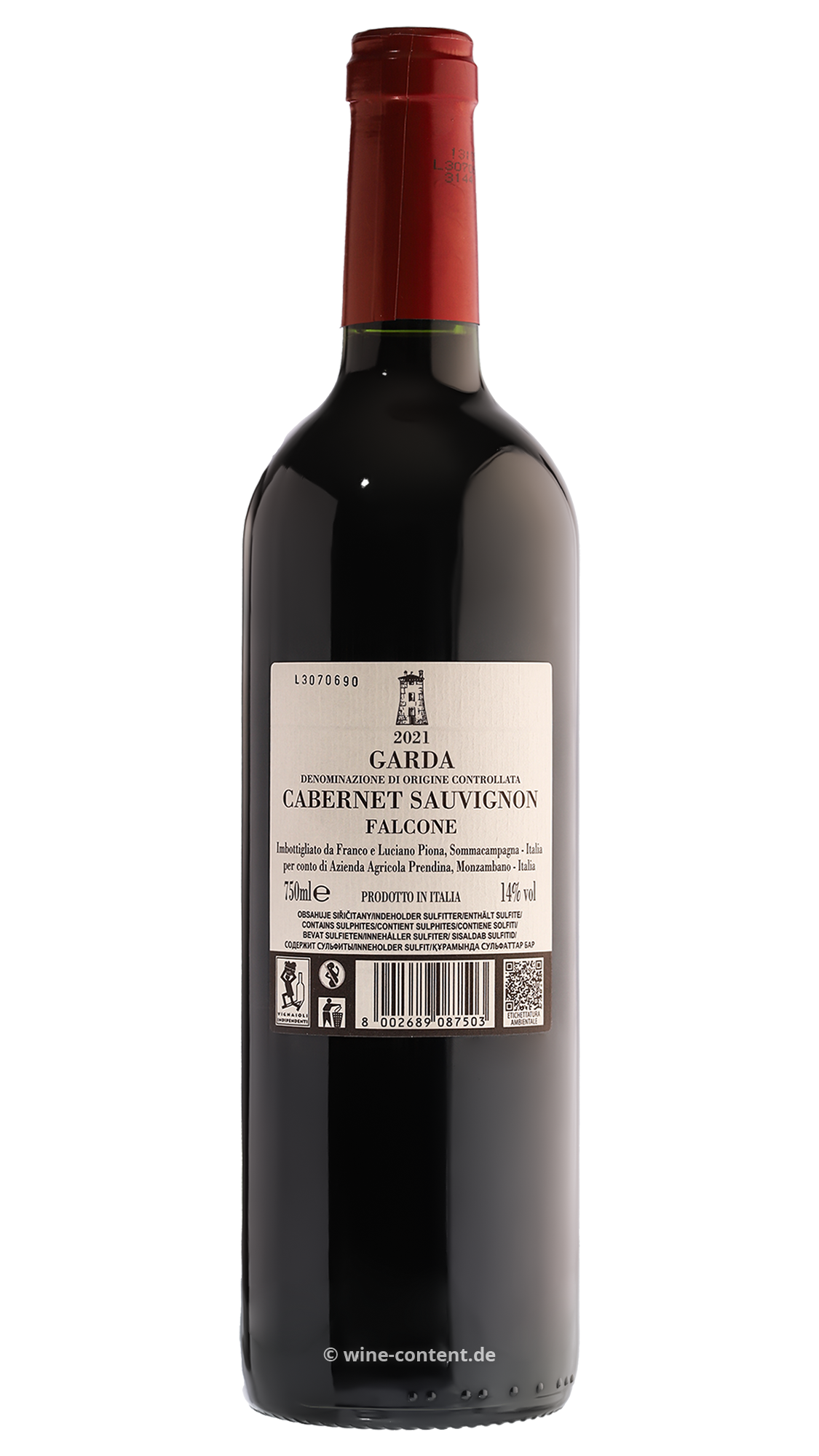 Cabernet Sauvignon 2021 Falcone