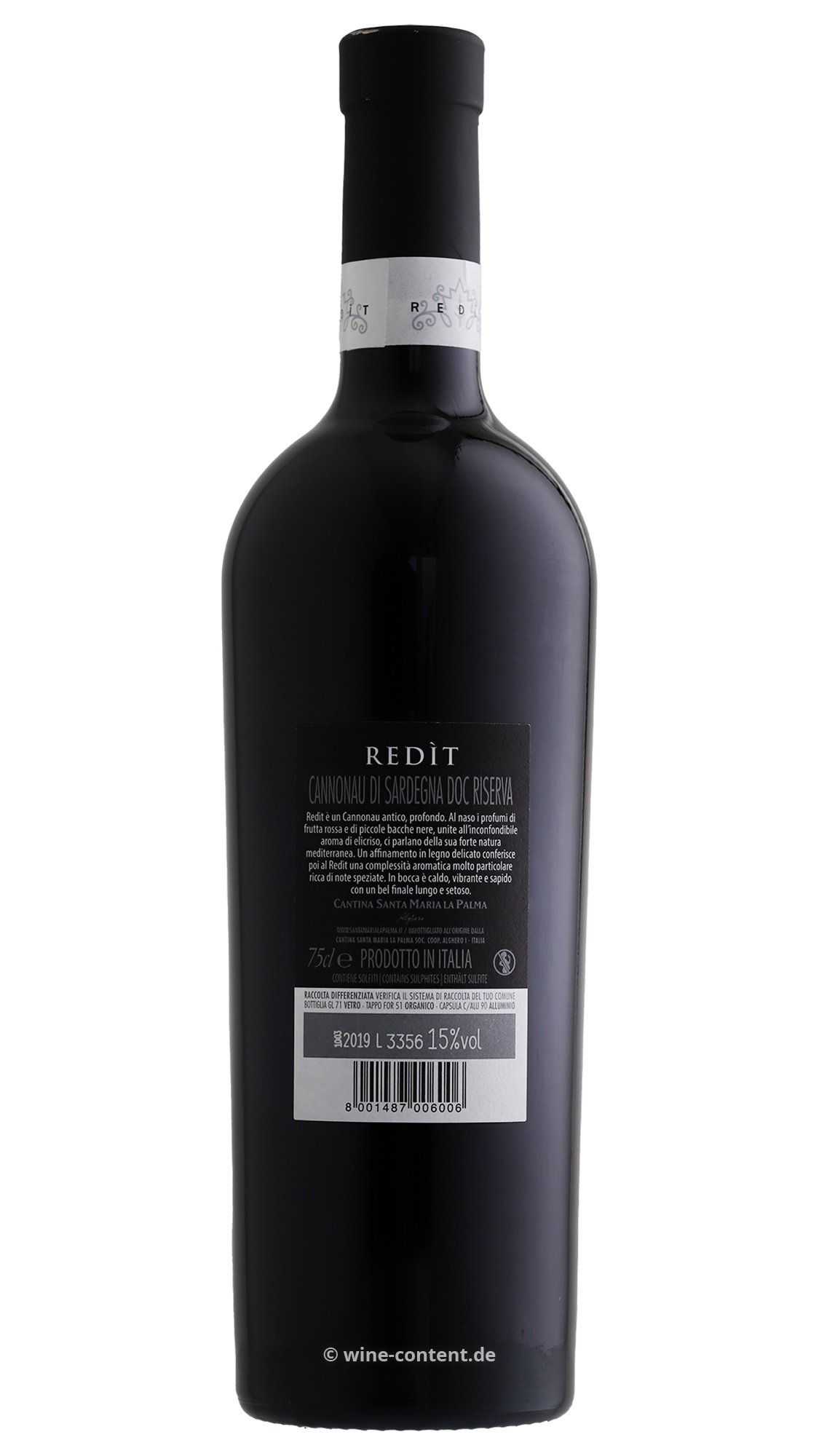Cannonau Riserva 2019 Redit
