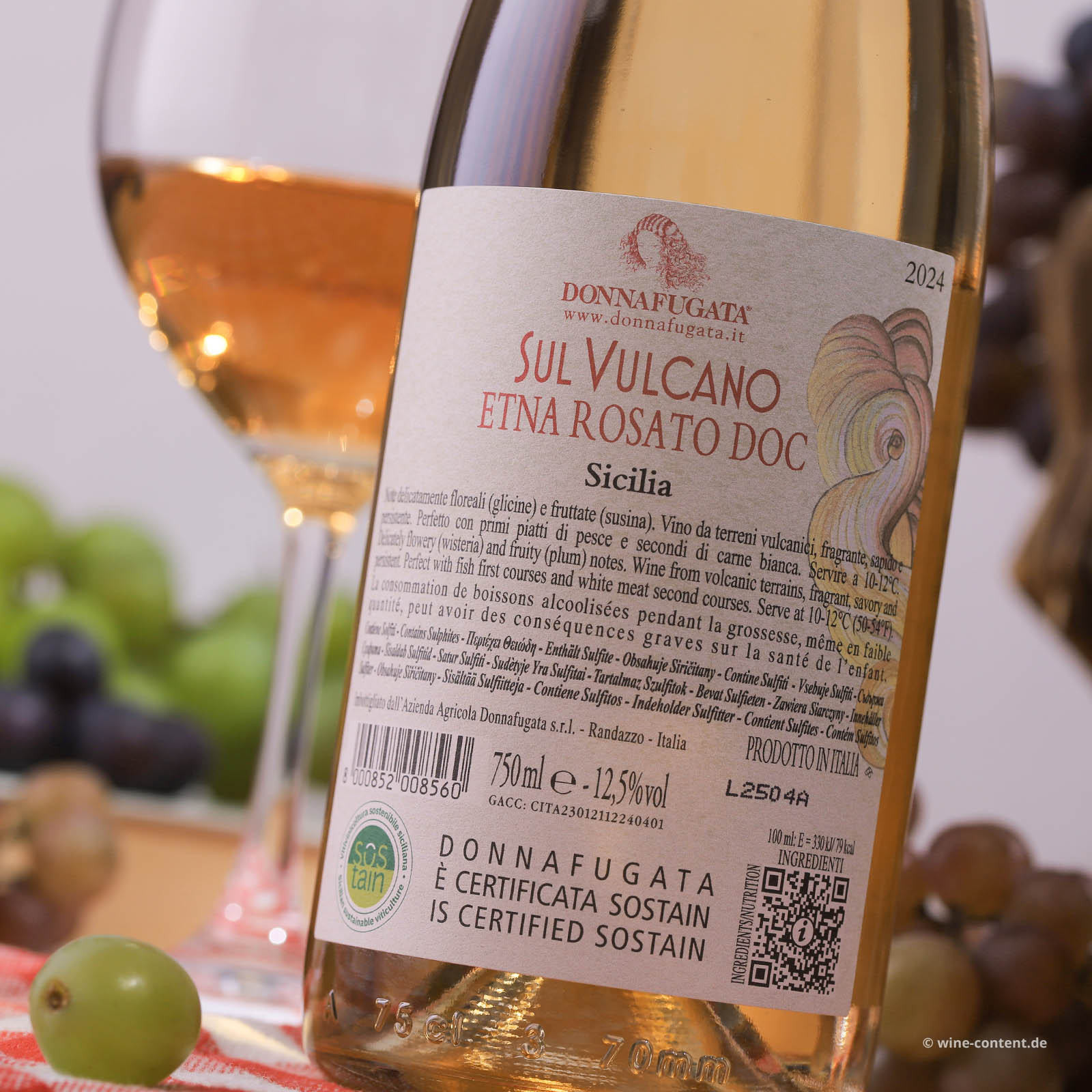 Etna Rosato 2024 Sul Vulcano