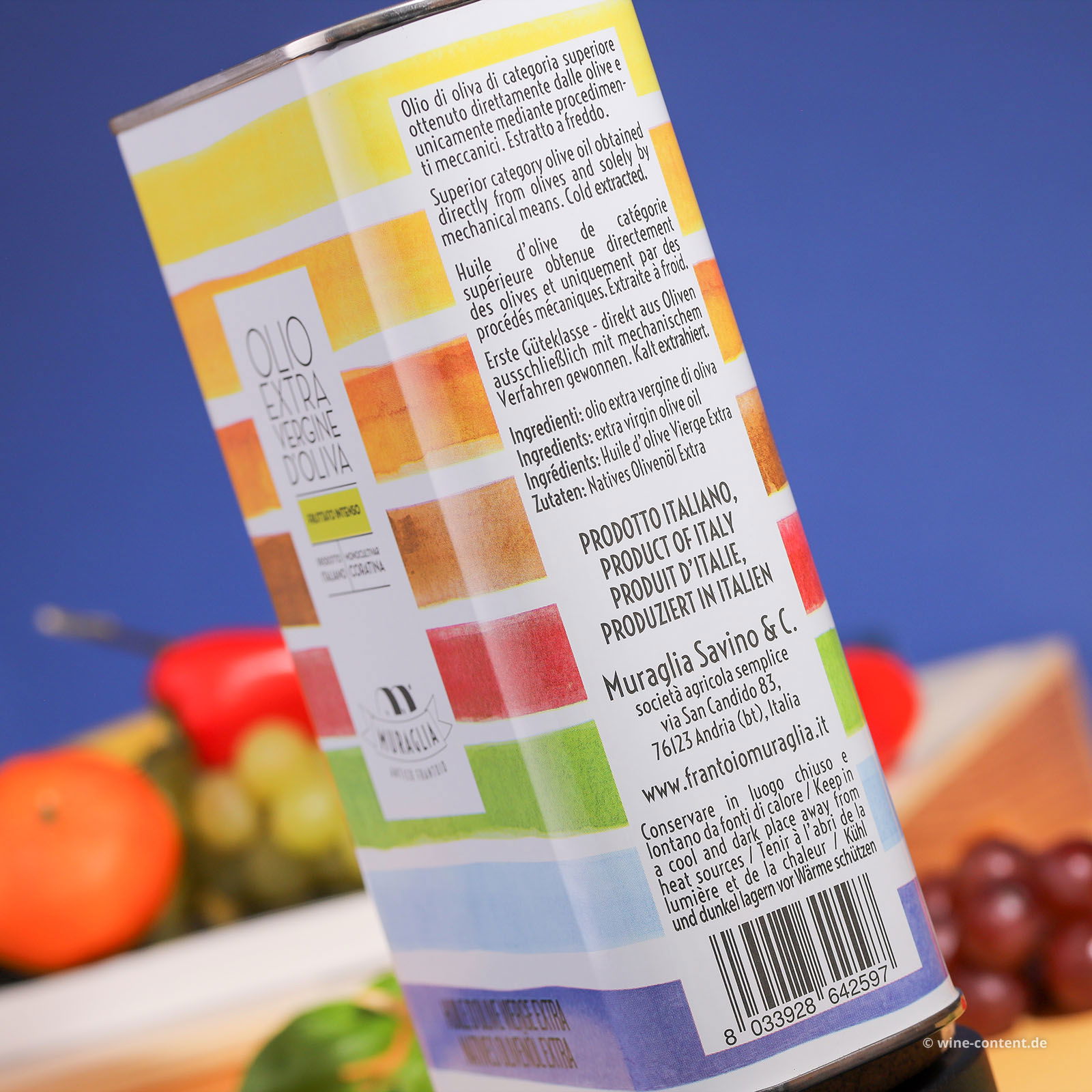 1 L Olivenöl Extra Vergine 2025 Fruttato Intenso Kanister