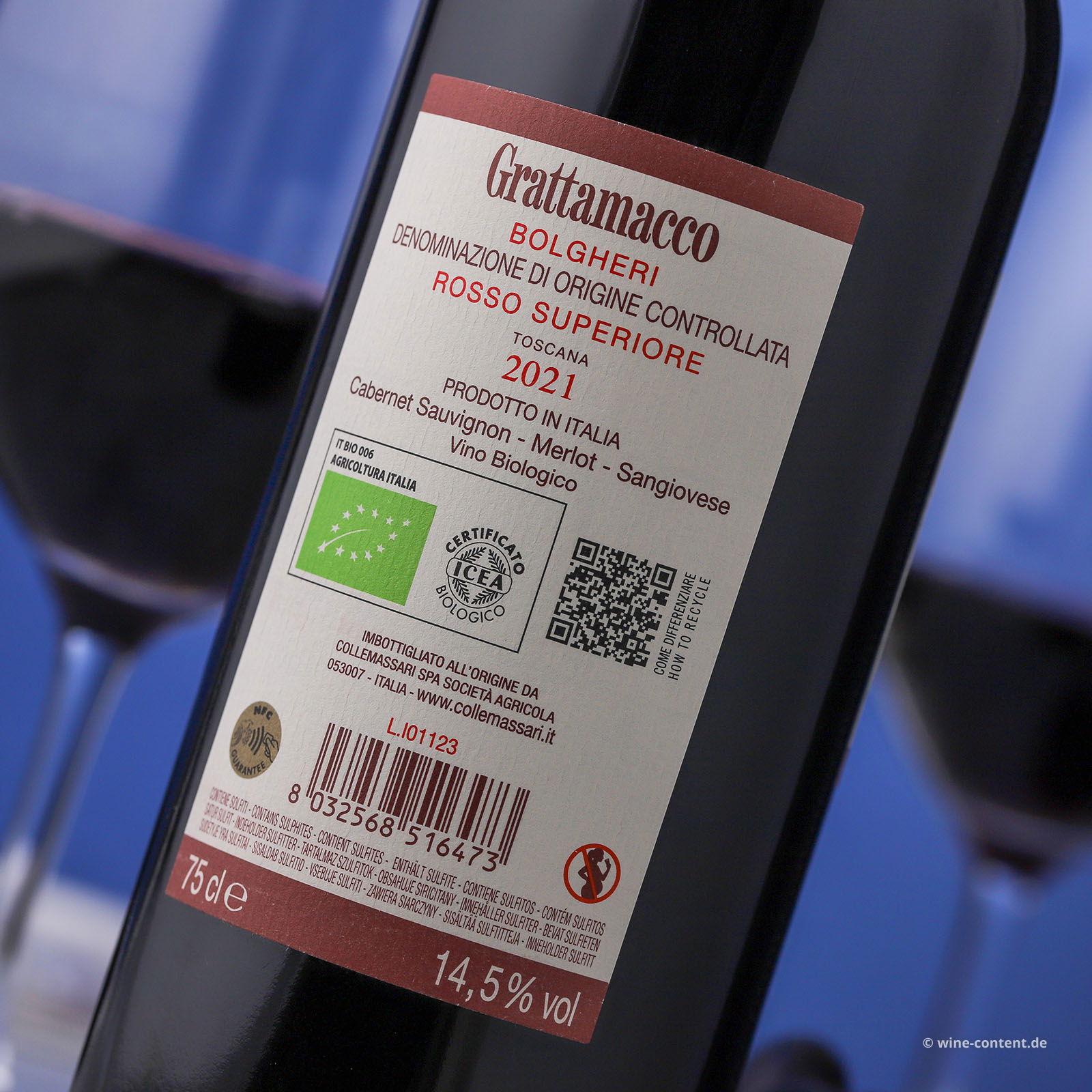Bolgheri Rosso Superiore 2021 Bio