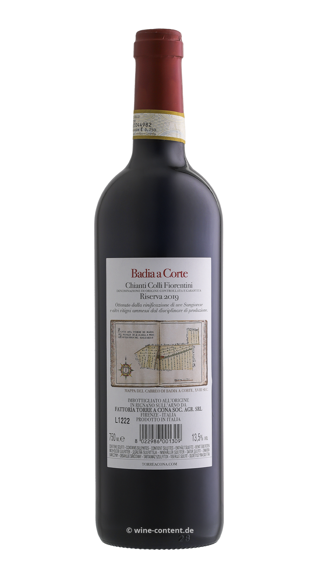 Chianti Colli Fiorentini Riserva 2019 Badia a Corte