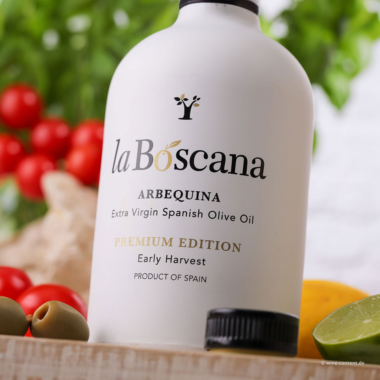 0,5 L Olivenöl Extra Virgin 2025 Arbequina La Boscana Early Harvest
