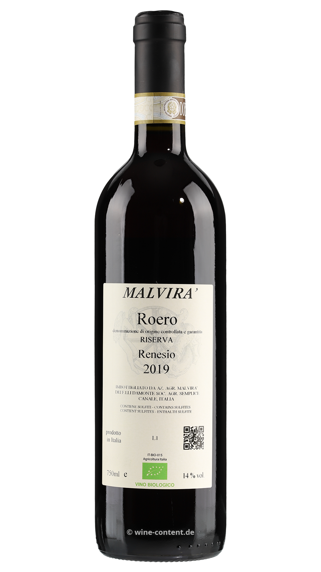 Roero Riserva 2019 Renesio Bio