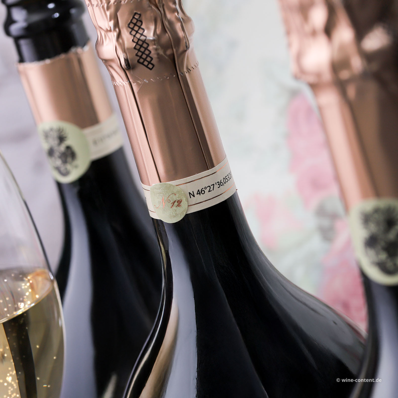 3x Spumante Lamm N°12 Extra Brut in Geschenkverpackung