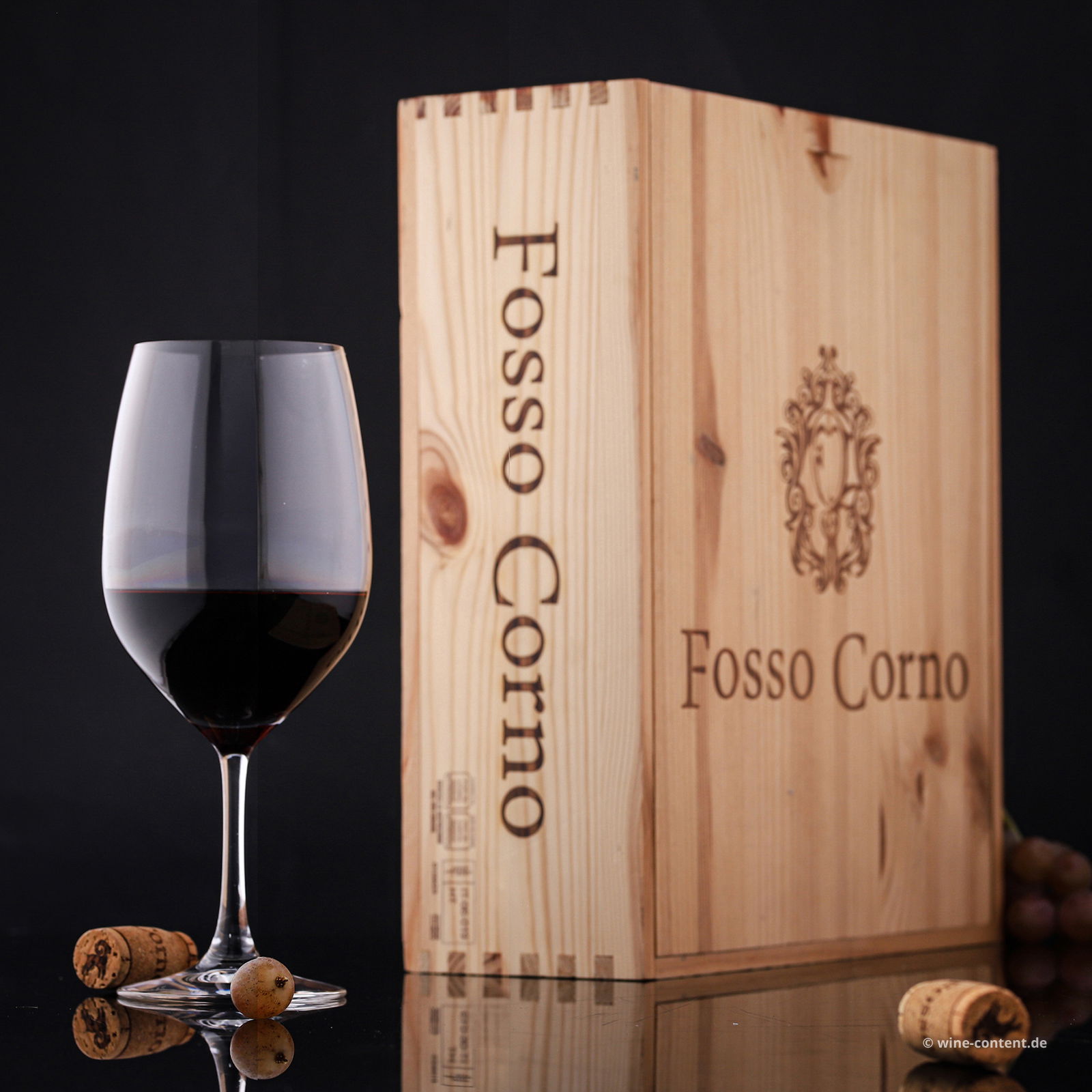 3er-Holzkiste Montepulciano d'Abruzzo Riserva 2020 Orsus Gold