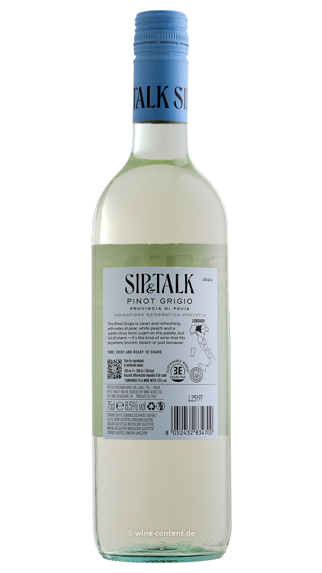 Pinot Grigio 2024 Sip & Talk 8,5%