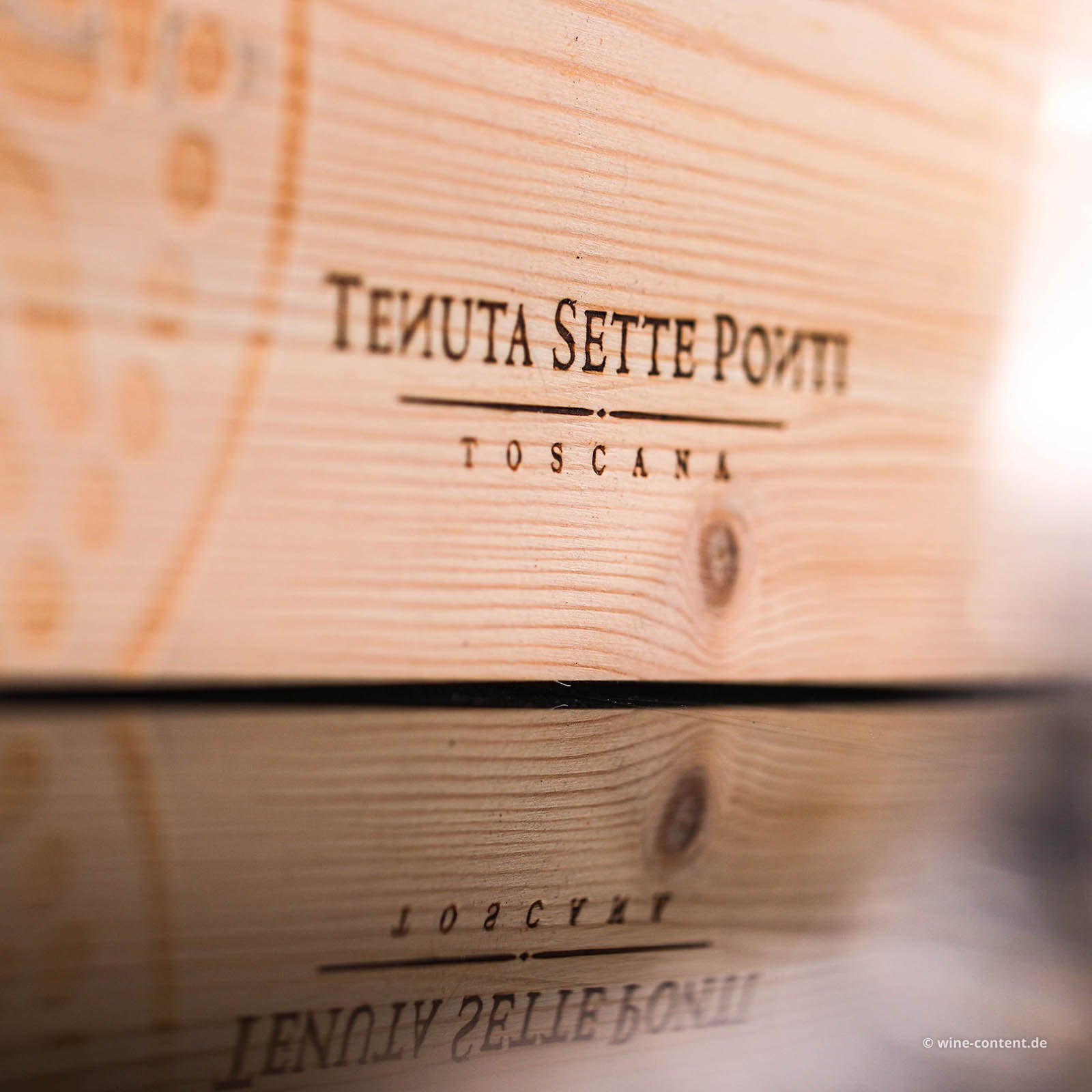 6er-Holzkiste Oreno 2022 Bio