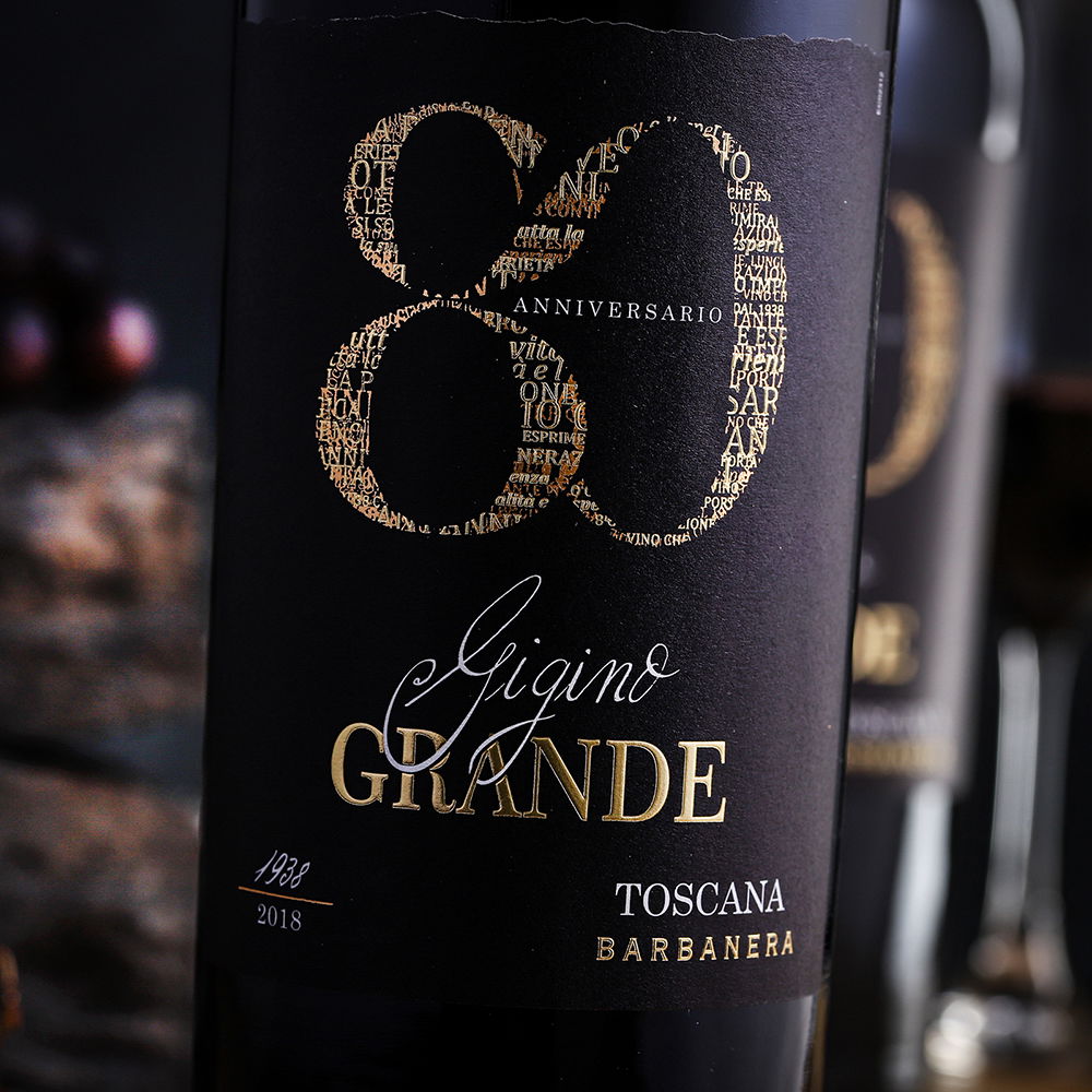 Gigino Grande Rosso 2021 Anniversario 80