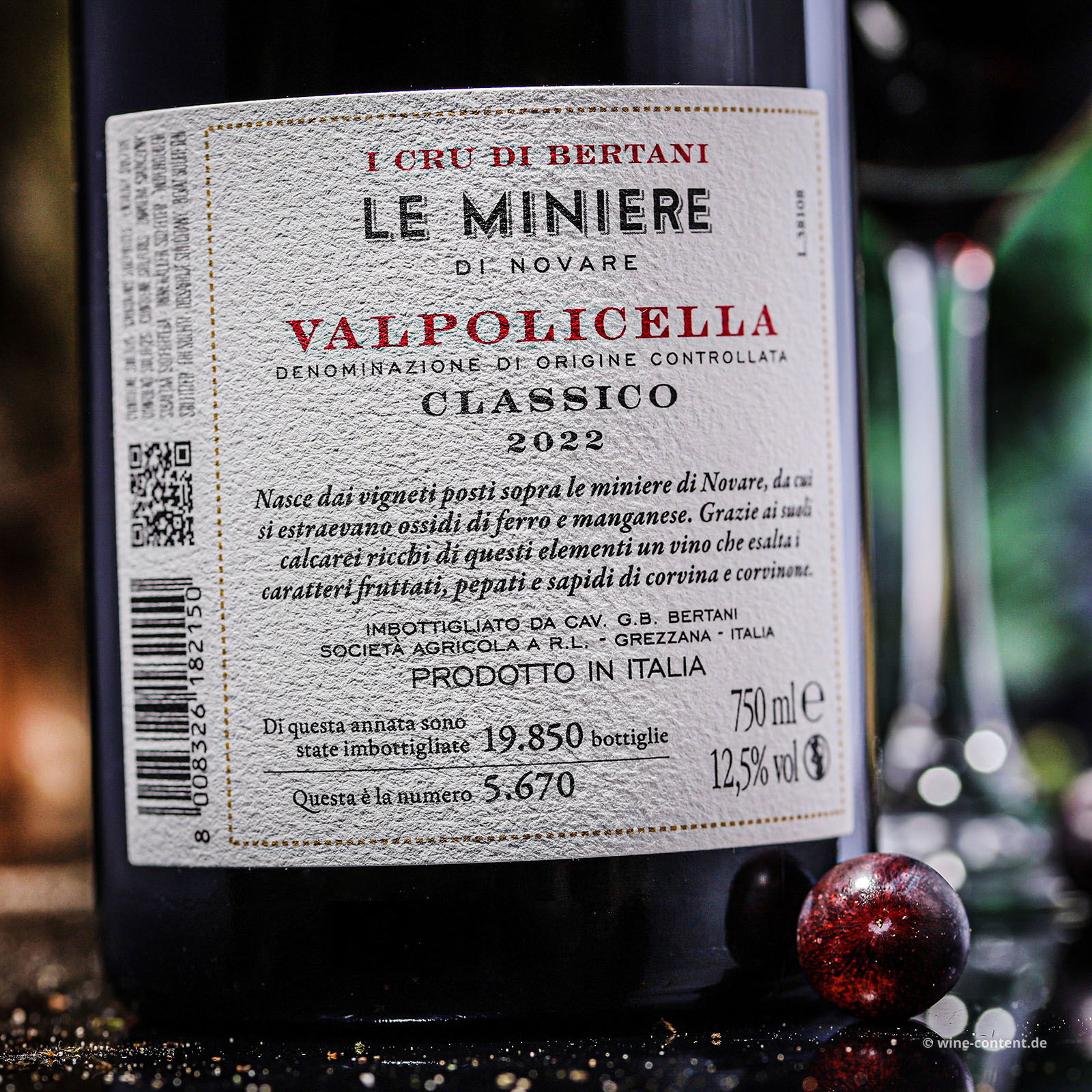 Valpolicella Classico 2022 Cru Le Miniere