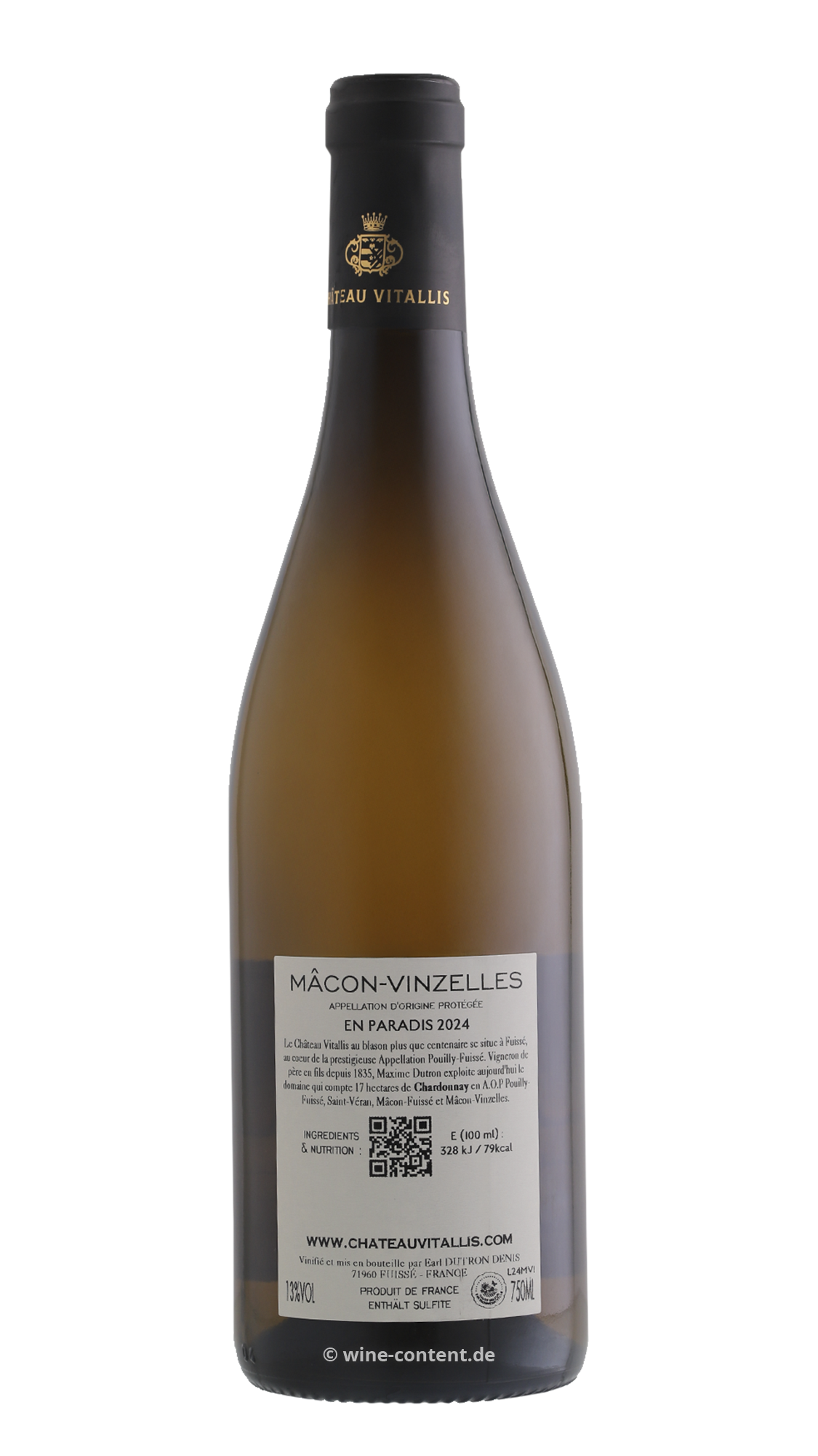 Mâcon-Vinzelles 2024 En Paradis