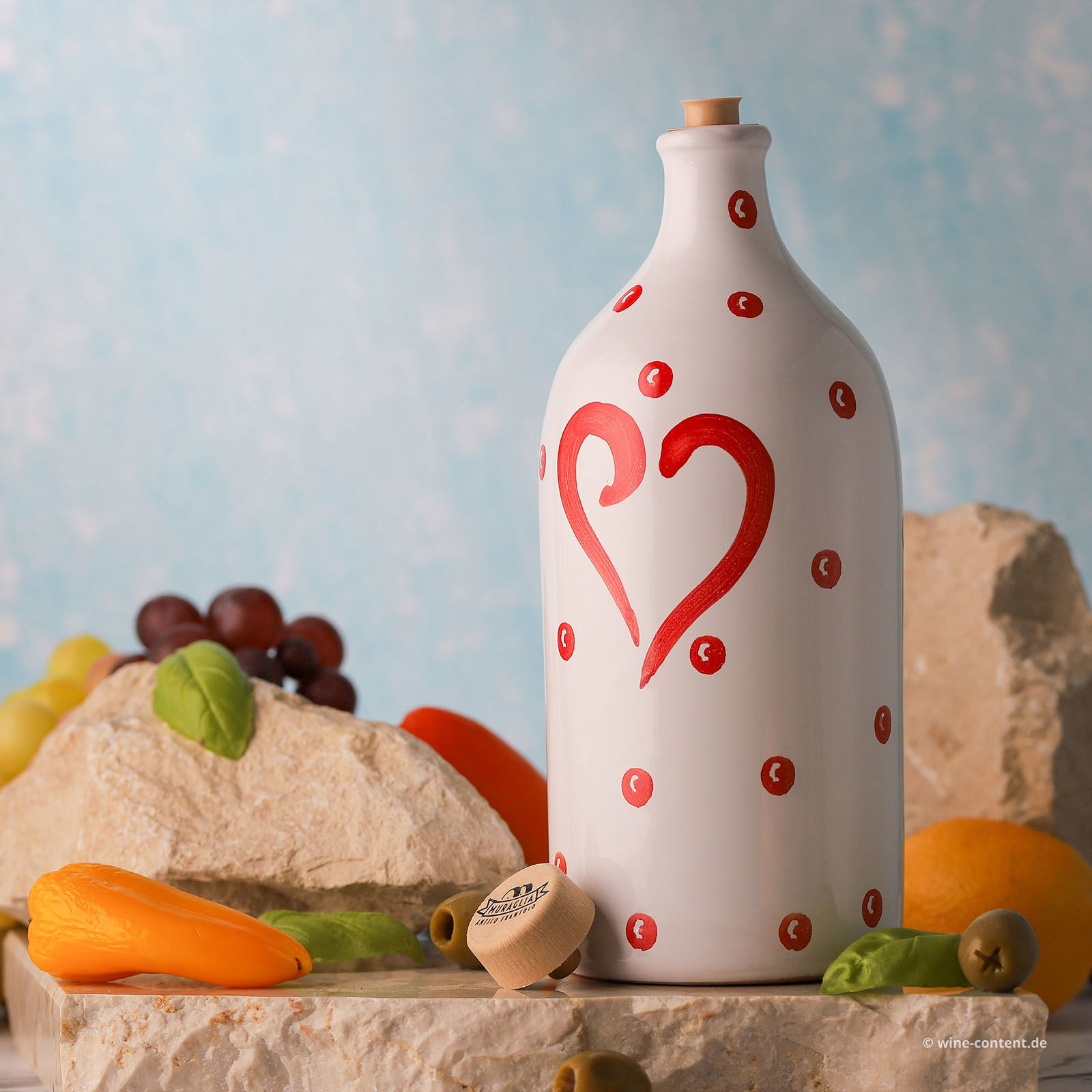 0,5 L Olivenöl Extra Vergine 2024 Fruttato Intenso Pois Cuore