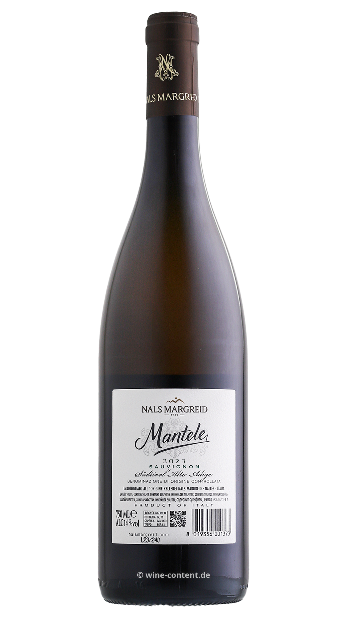 Sauvignon Blanc 2023 Mantele