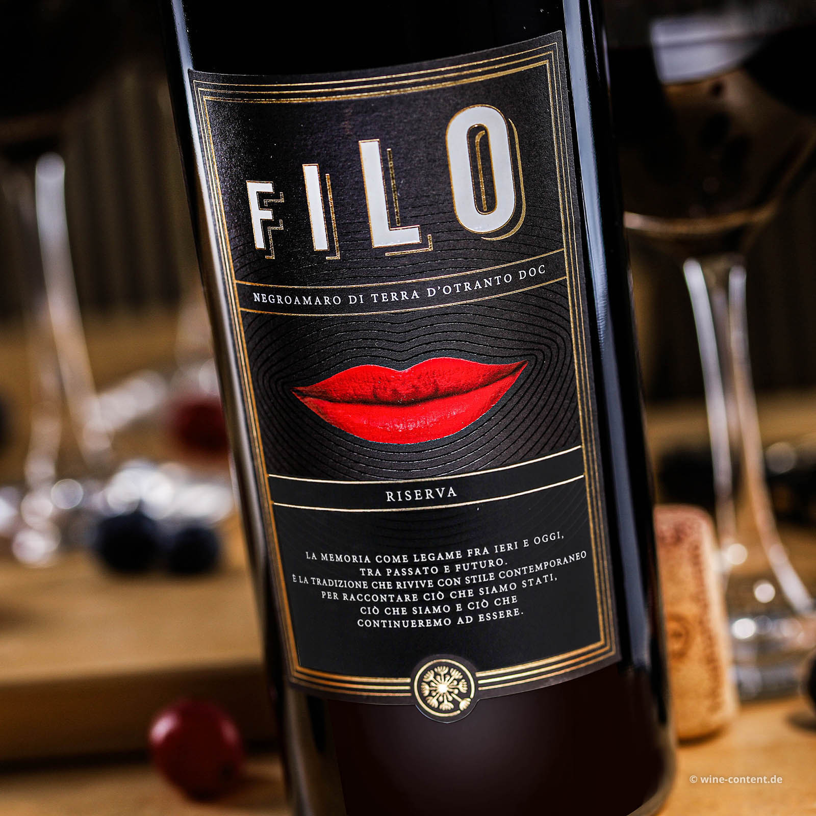 Negroamaro Terra d'Otranto Riserva 2021 Filo
