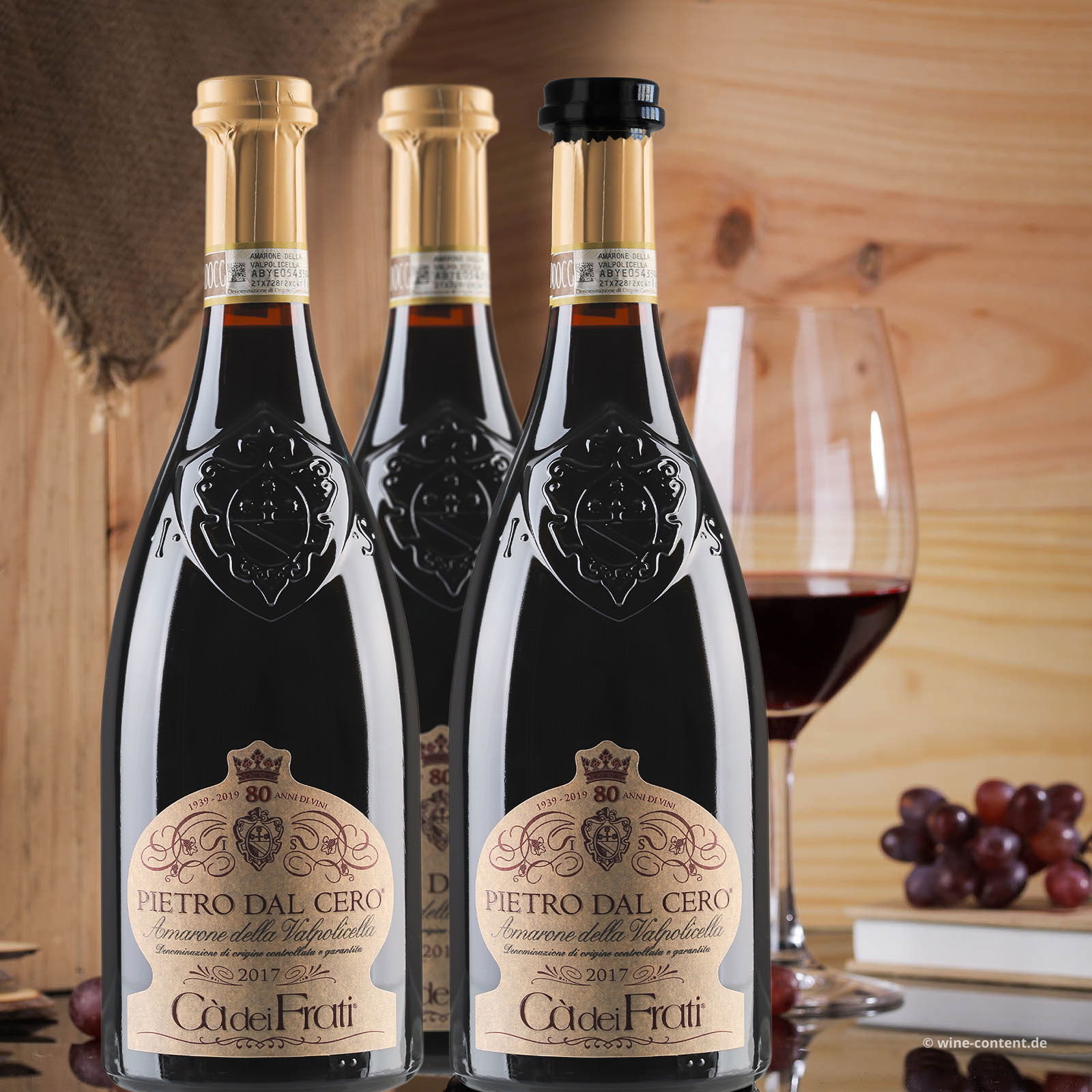 3er-Paket Amarone 2017 Pietro dal Cero