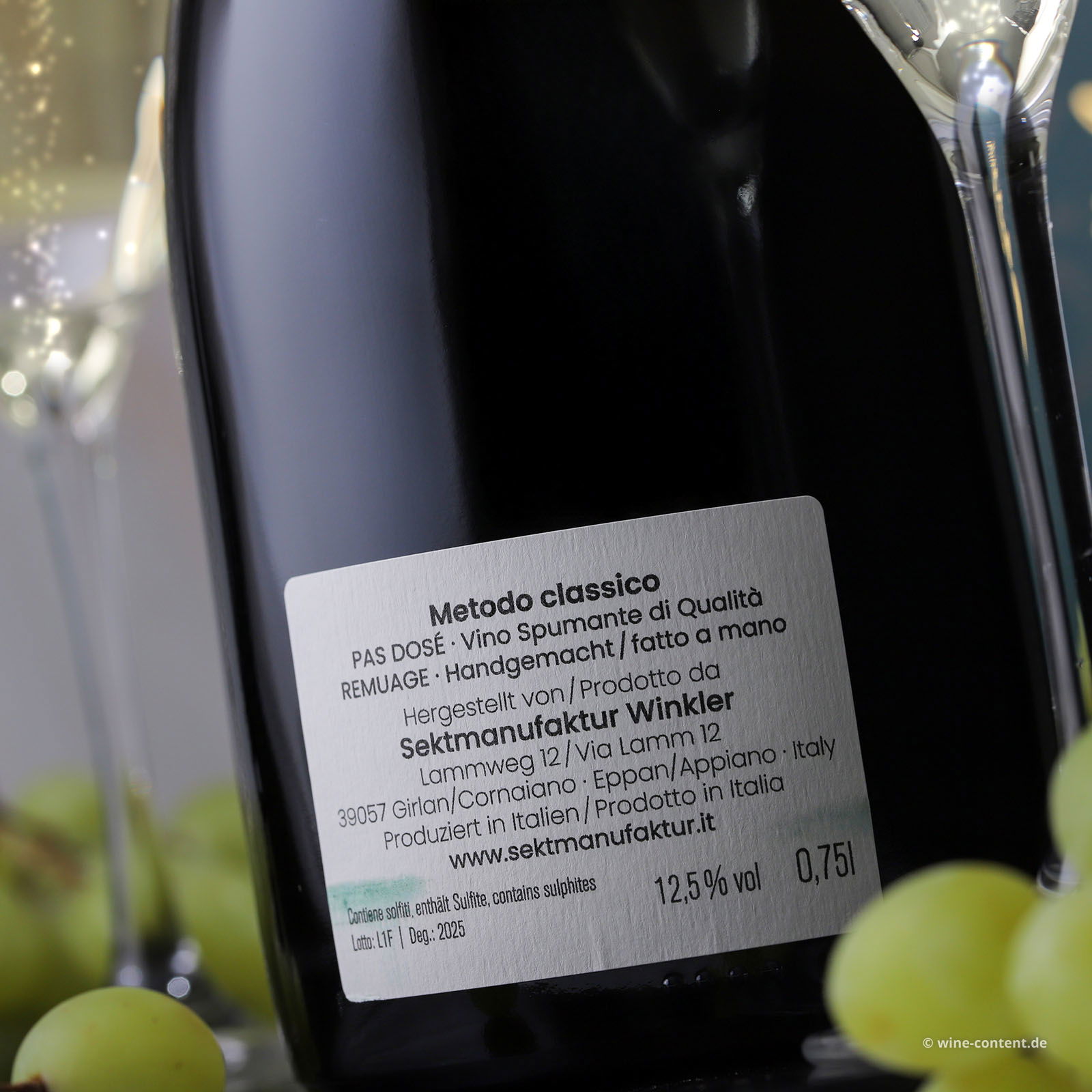 Spumante Fondatore N°71 in Holzkiste