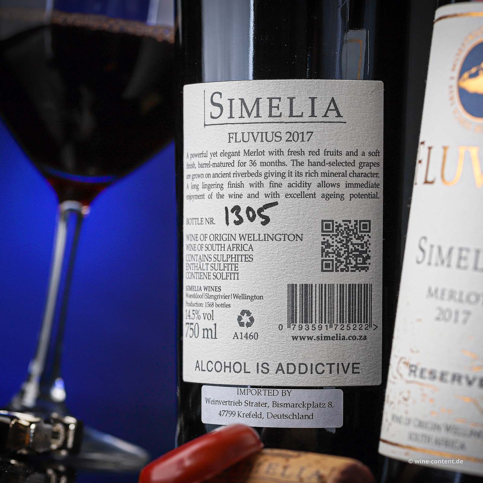 Merlot Reserve 2017 Fluvius