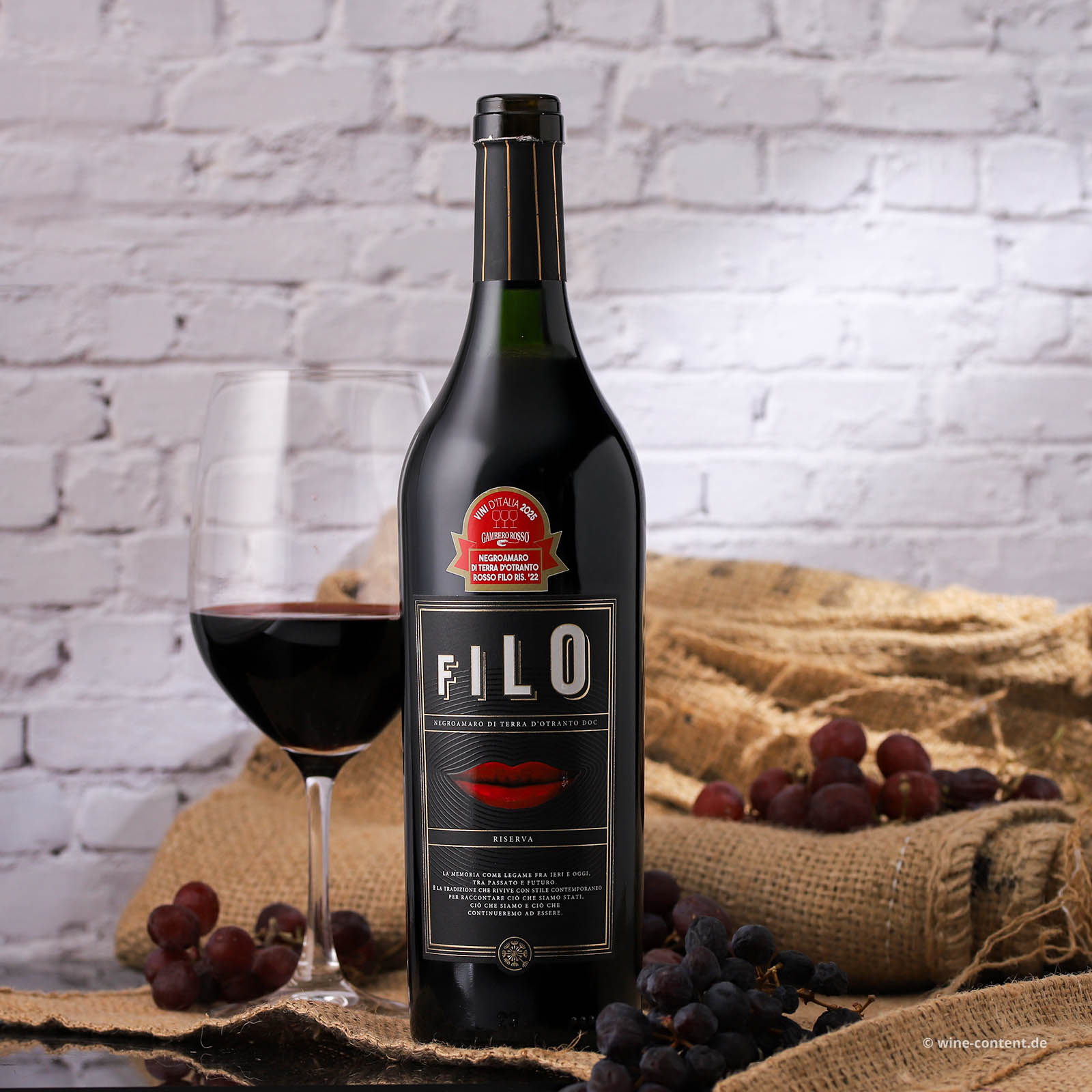 Negroamaro Terra d'Otranto Riserva 2022 Filo