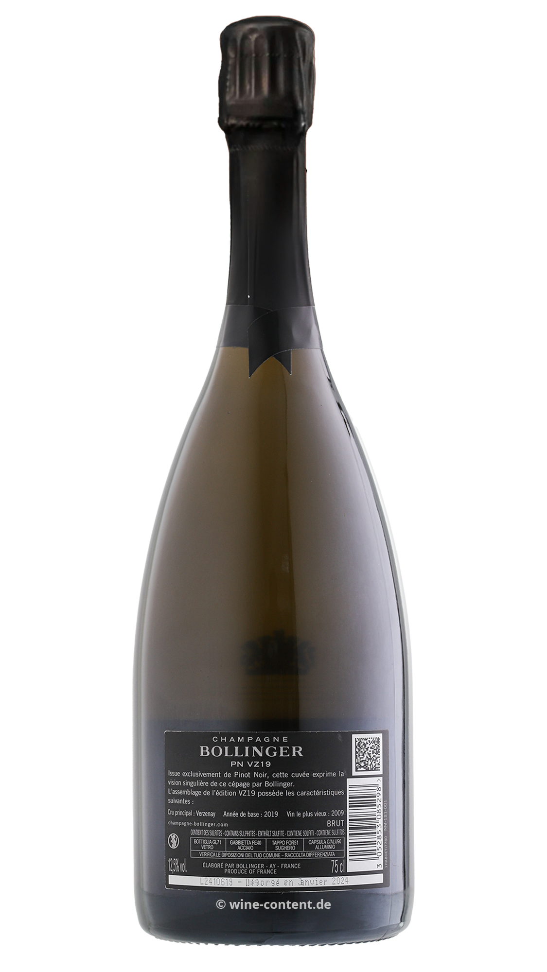 Champagner PN VZ19 Brut
