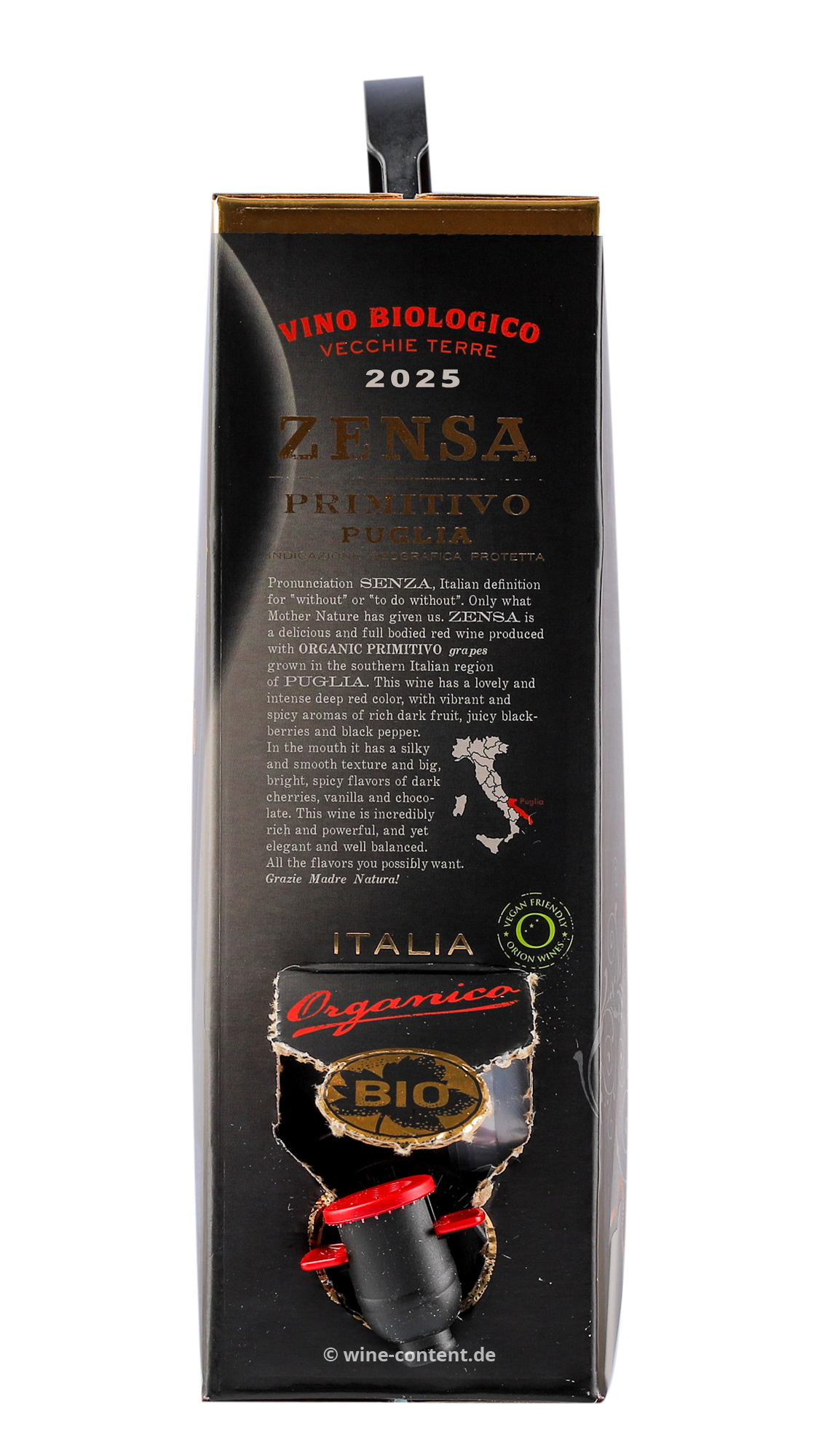 3 L Primitivo 2025 Bio Bag in Box