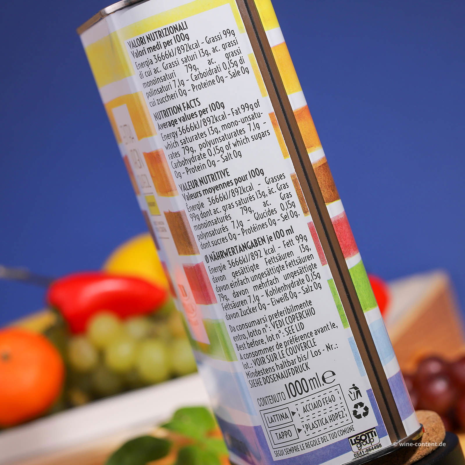 1 L Olivenöl Extra Vergine 2025 Fruttato Intenso Kanister