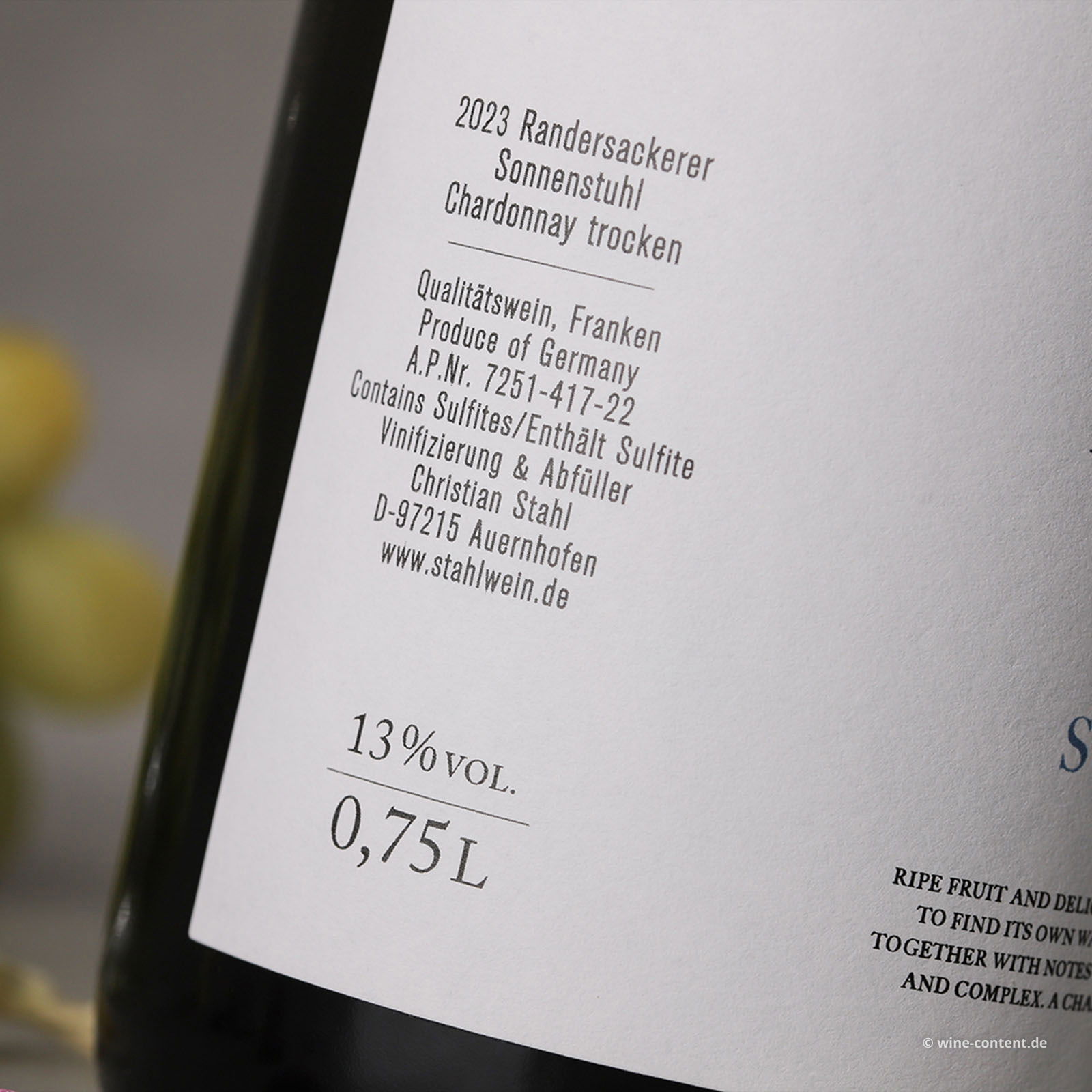 Chardonnay Sonnenstuhl 2023