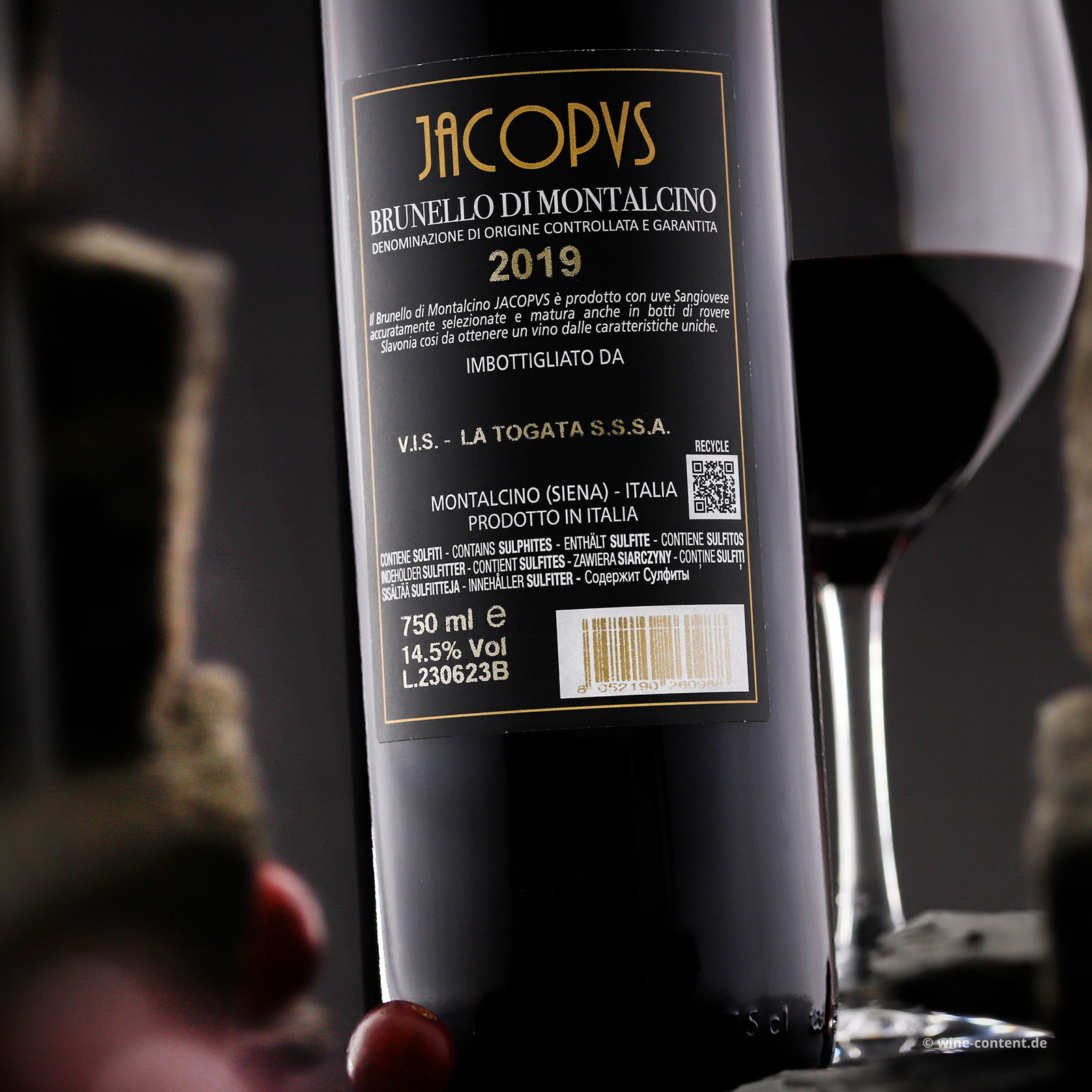 Brunello di Montalcino 2019 Jacopus