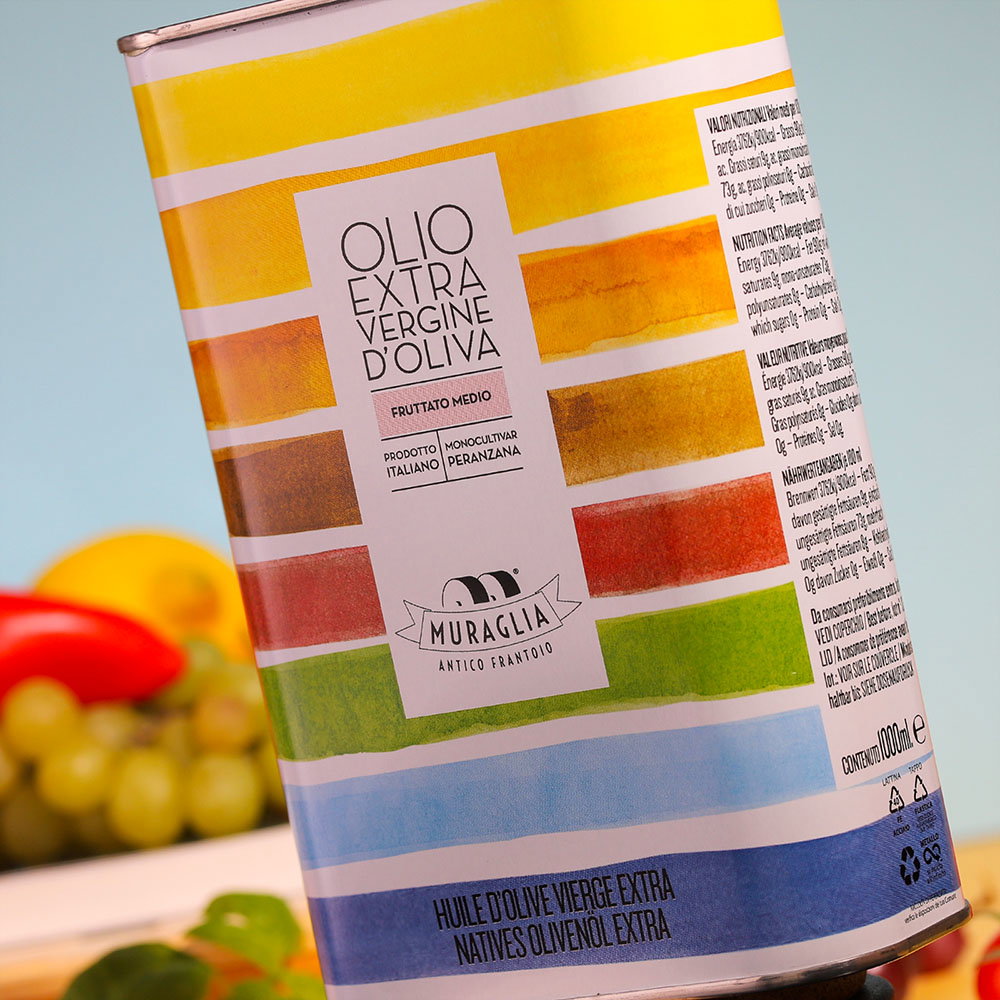 1 L Olivenöl Extra Vergine 2025 Fruttato Medio Kanister