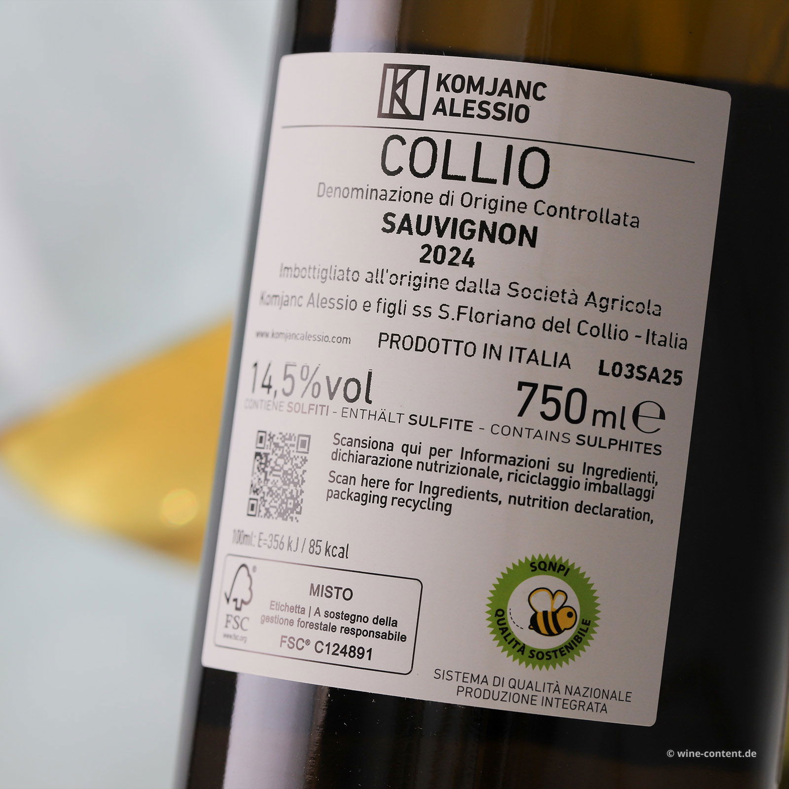 Sauvignon Blanc Collio 2024