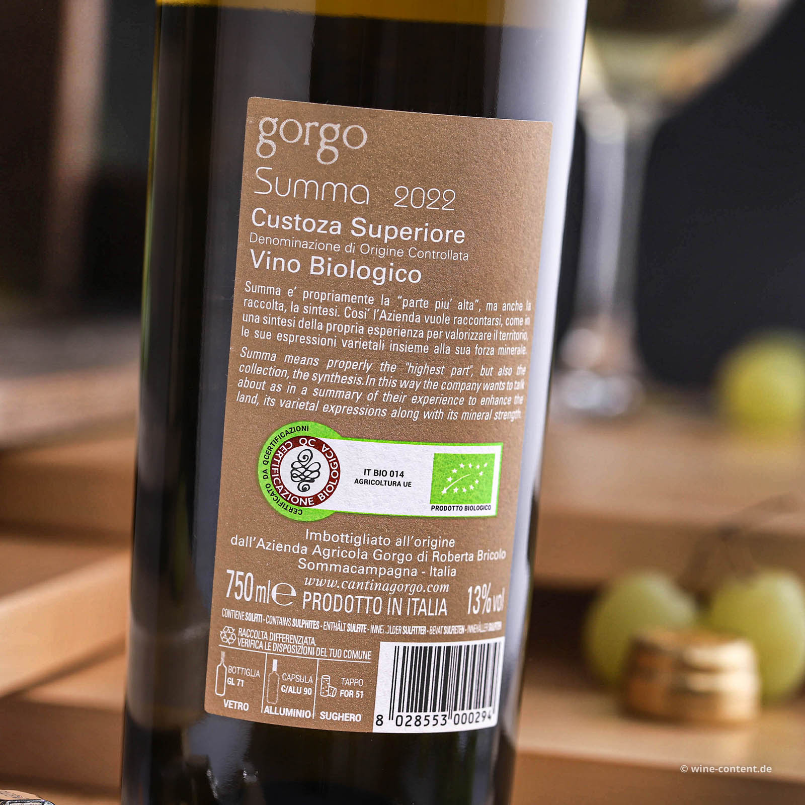 Custoza Superiore 2022 Summa Bio