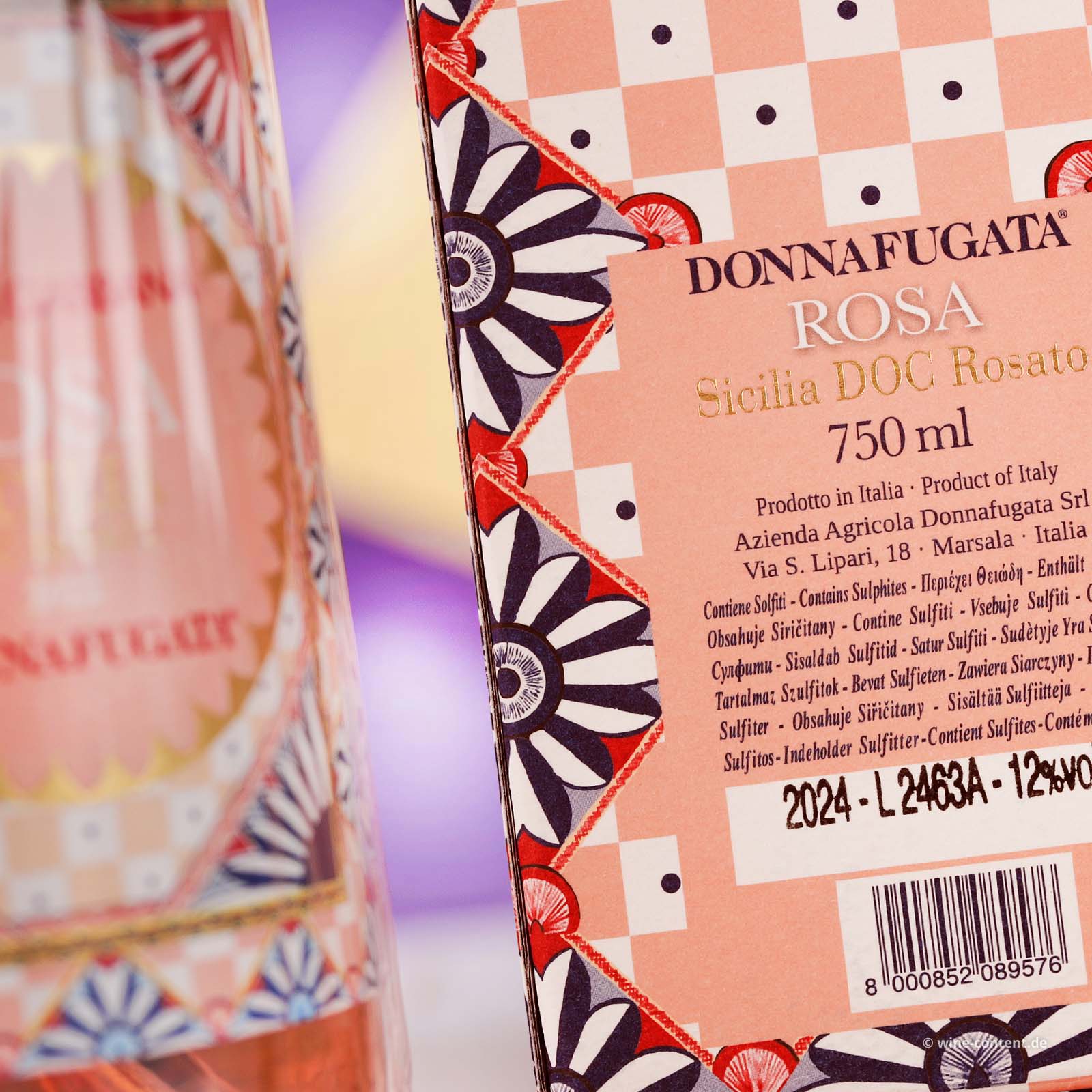 Sicilia Rosato 2024 Rosa Dolce & Gabbana
