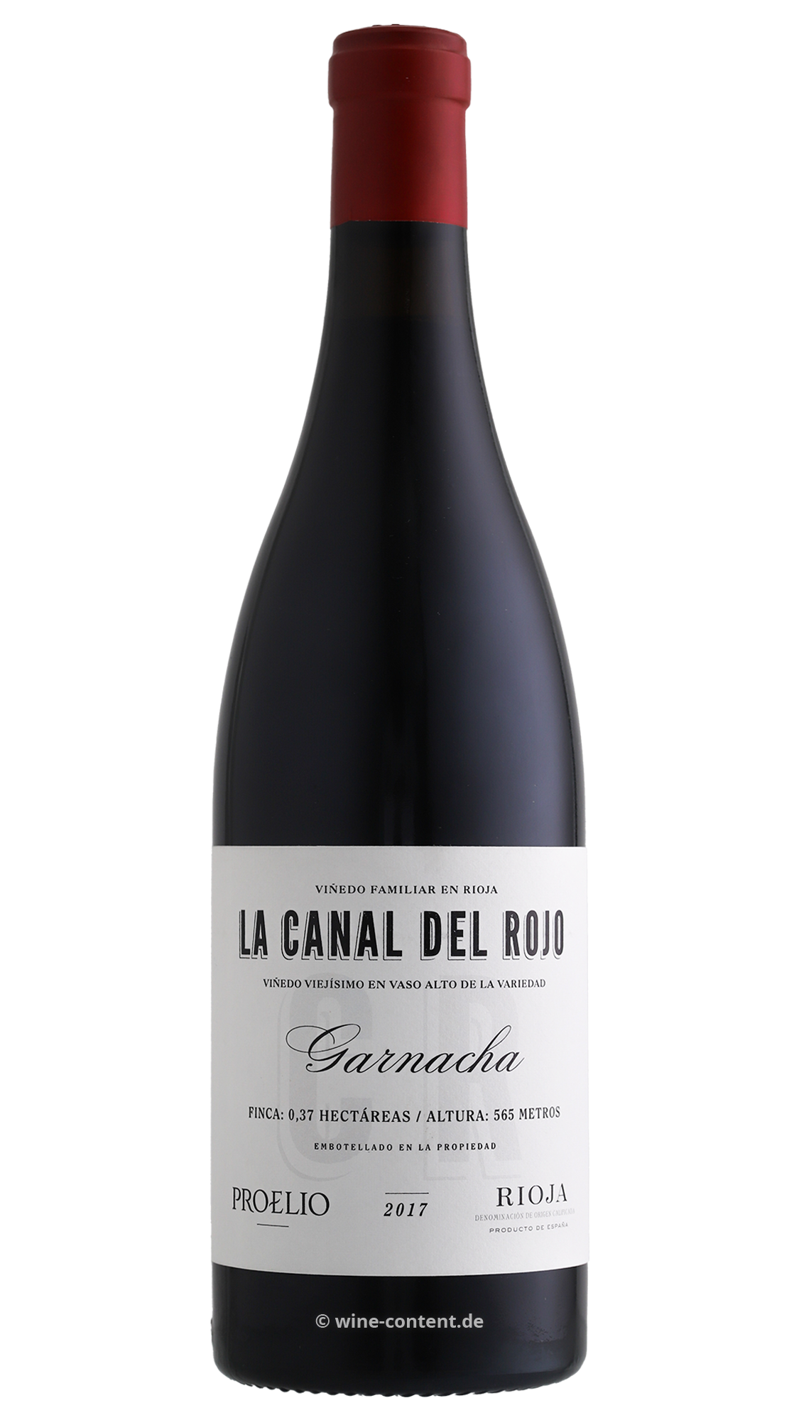 Rioja 2017 Garnacha La Canal del Rojo