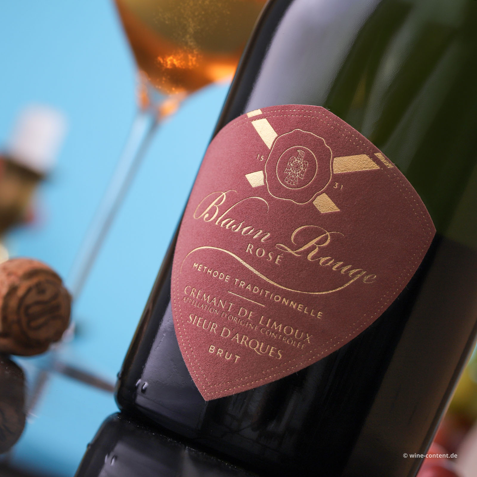 Crémant de Limoux Blason Rouge Rosé Brut
