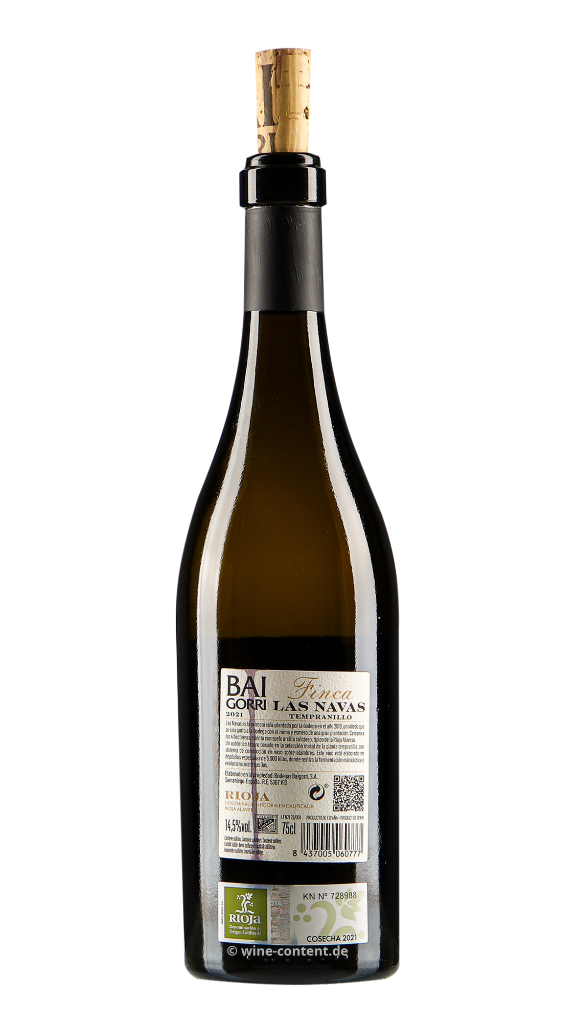 Rioja 2021 Finca Las Navas