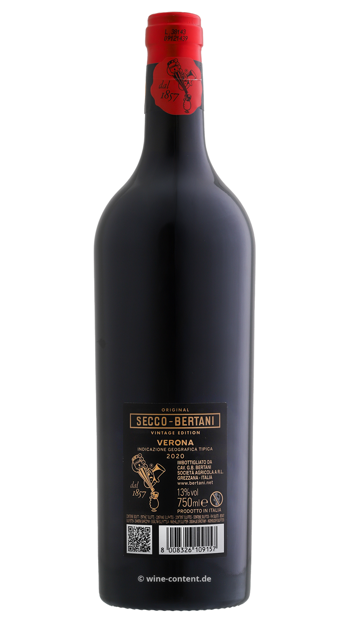 Verona Rosso 2020 Secco Vintage Edition